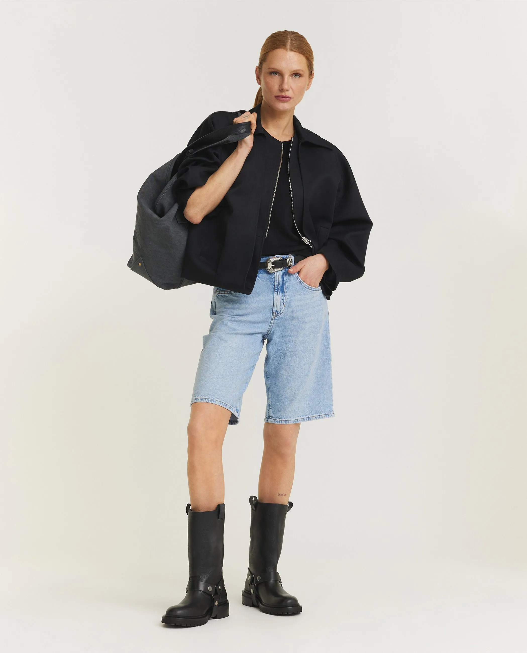 Denim Bermuda sold by Pauw Amsterdam