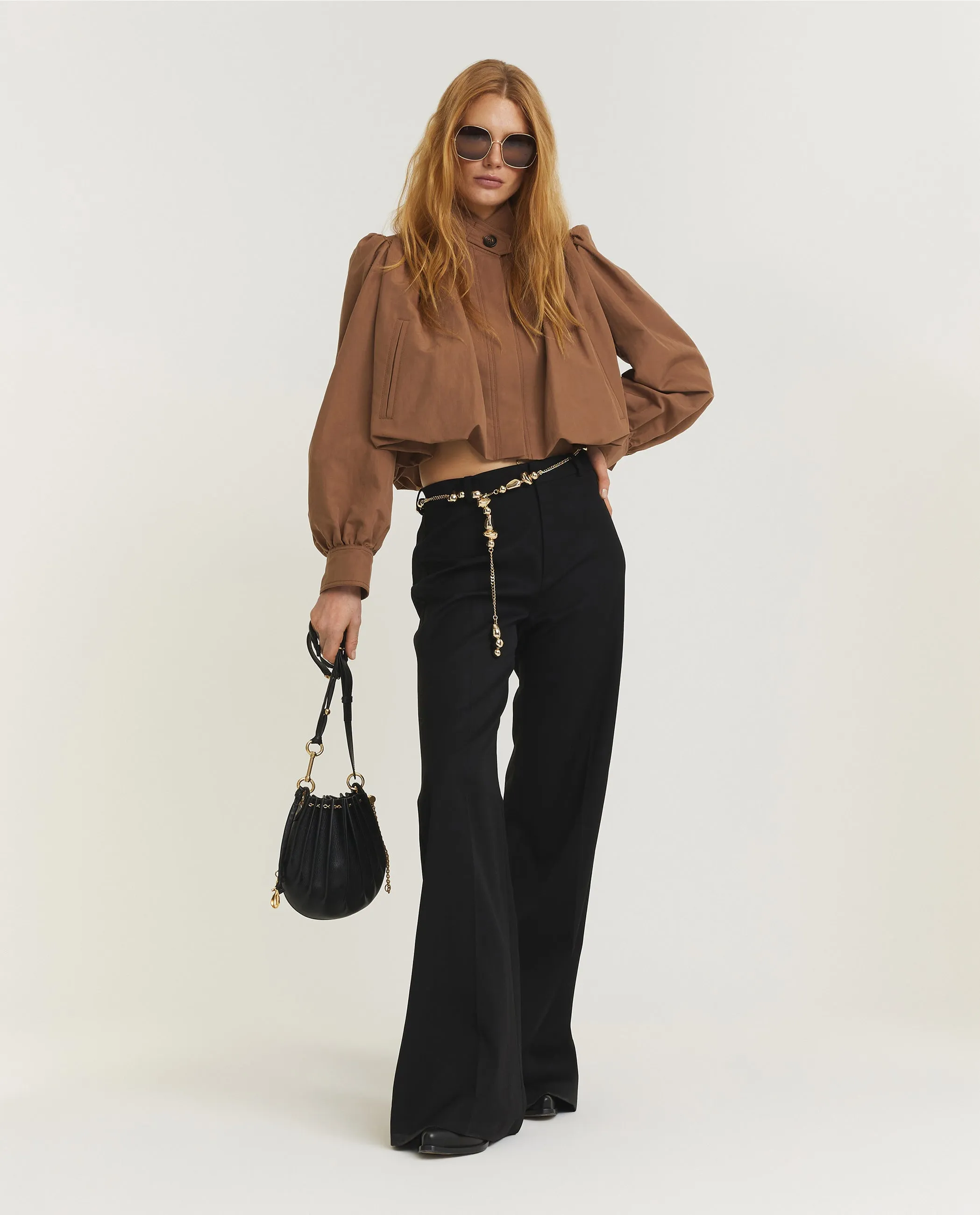 Flared Tailored Pantalon - offline only - Zwart sold by Pauw Amsterdam product image thumbnail 4