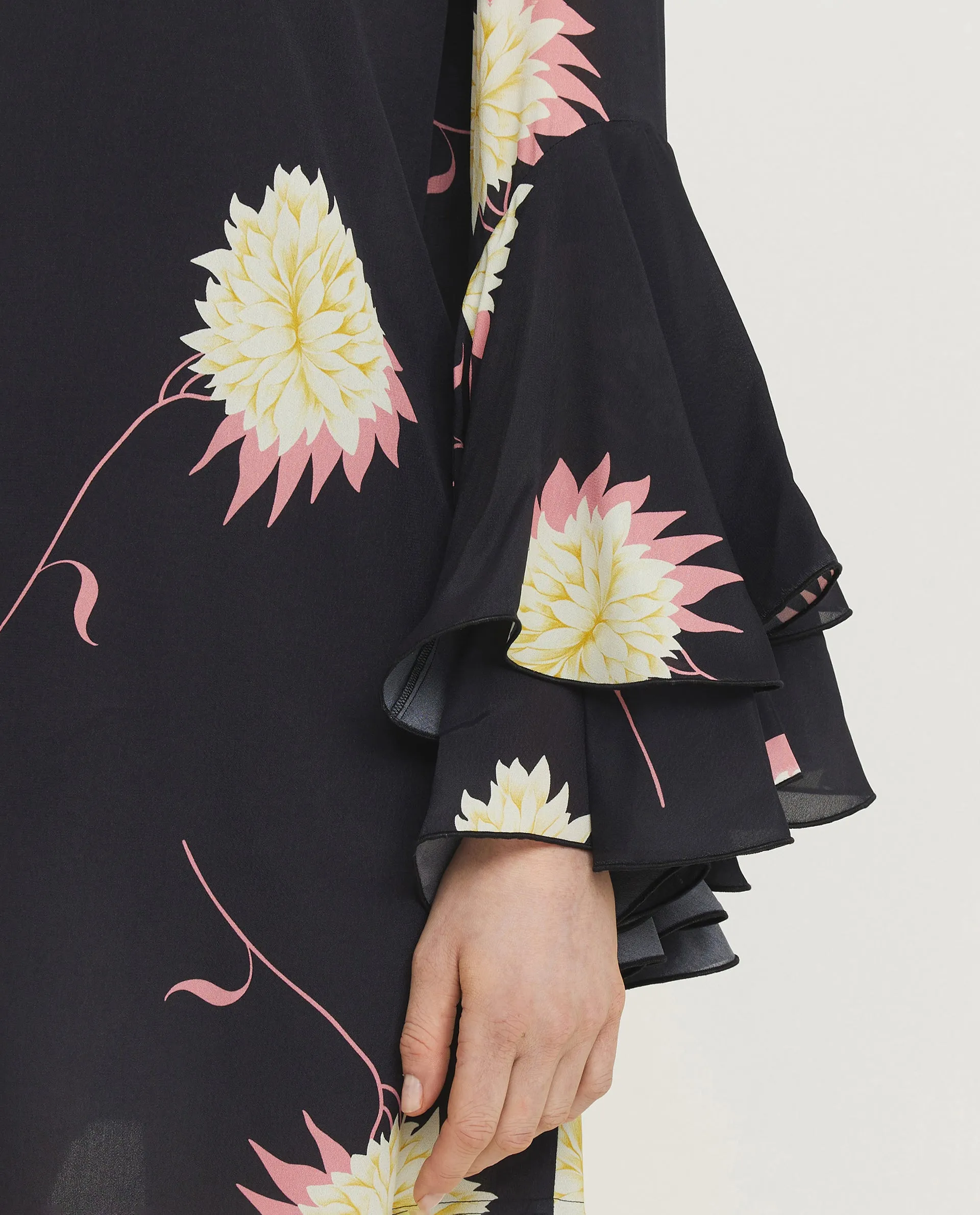 Friday Florale Jurk - Zwart sold by Pauw Amsterdam product image thumbnail 2