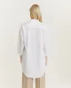 Linnen Mandarin Shirt - Wit sold by Pauw Amsterdam