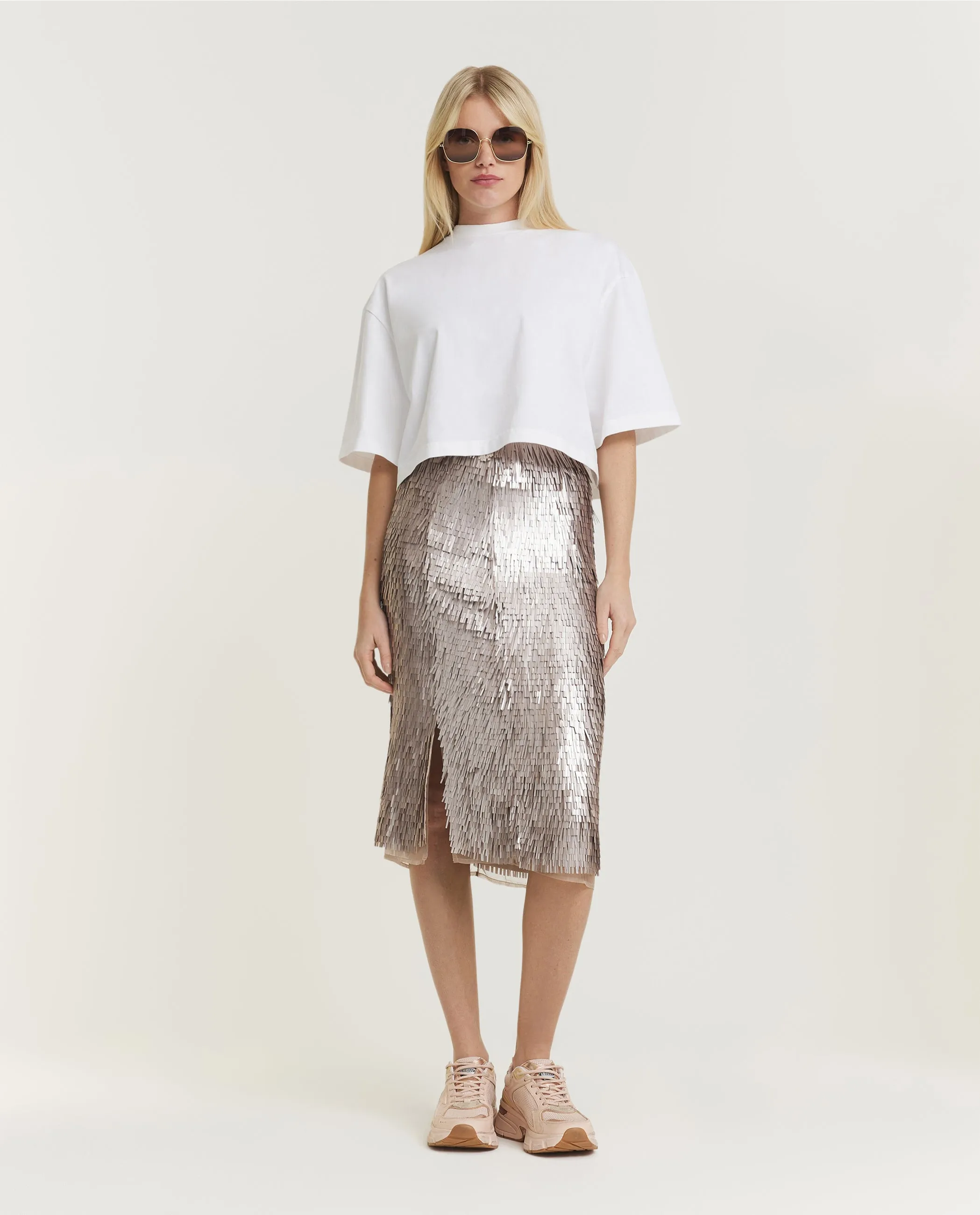 Kort Boxy T-Shirt - Wit sold by Pauw Amsterdam product image thumbnail 3