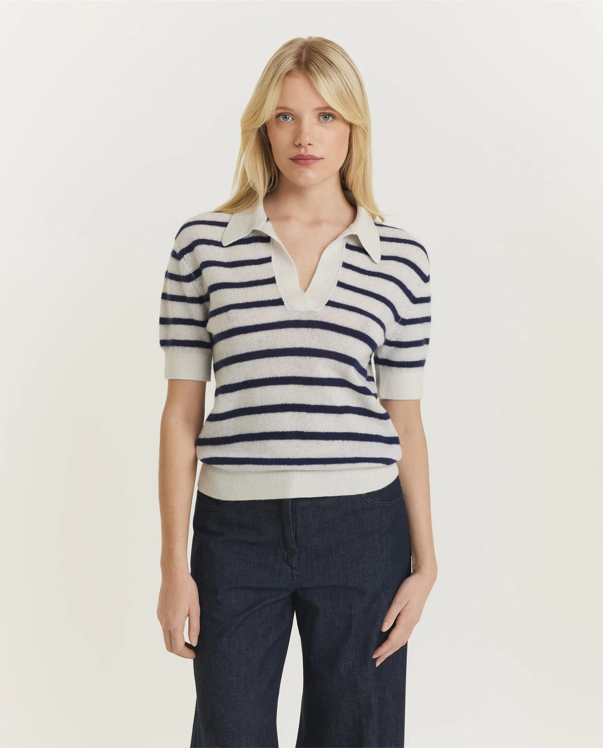 Cashmere Polo - Wit sold by Pauw Amsterdam