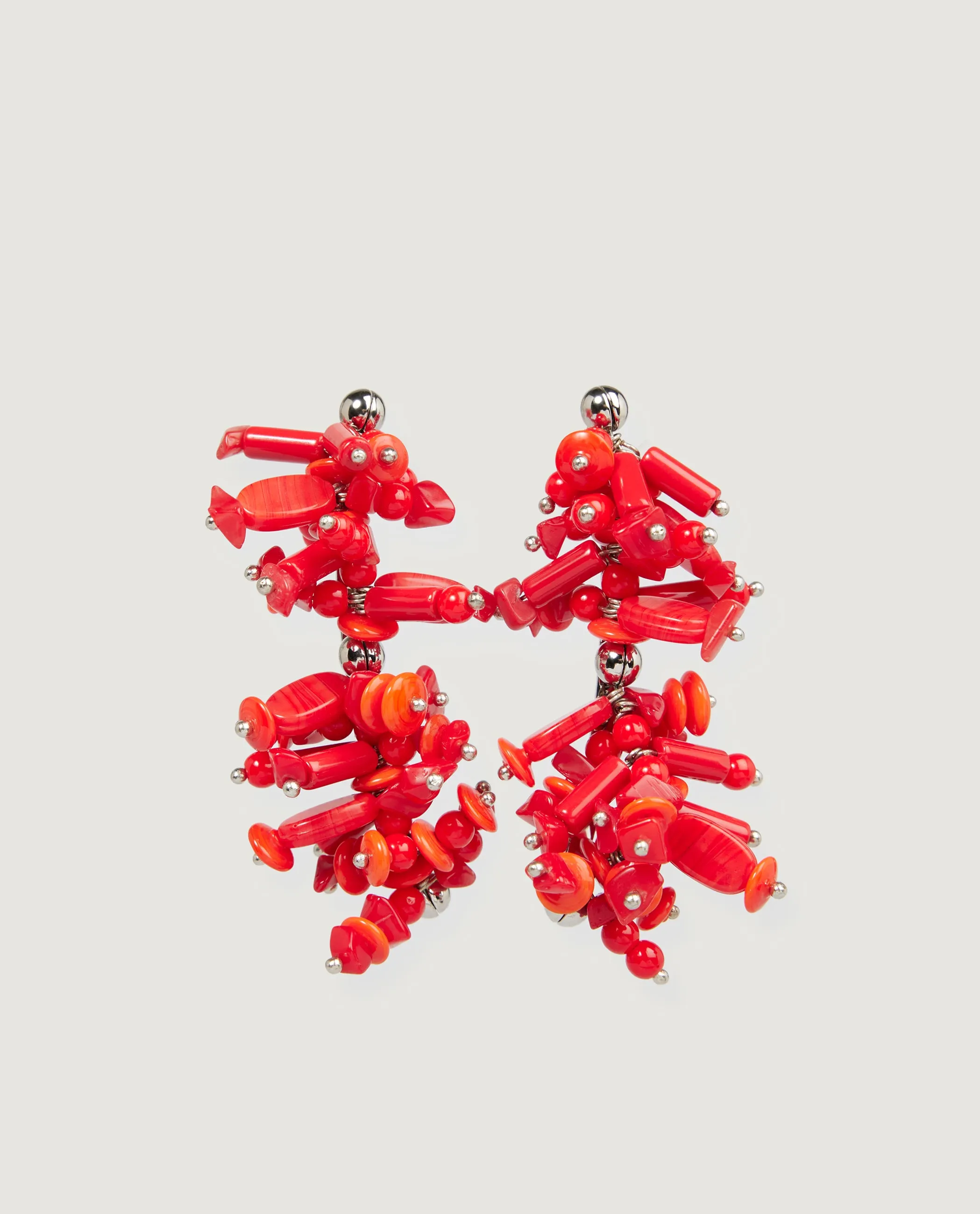 Pin Oorbel - Rood sold by Pauw Amsterdam