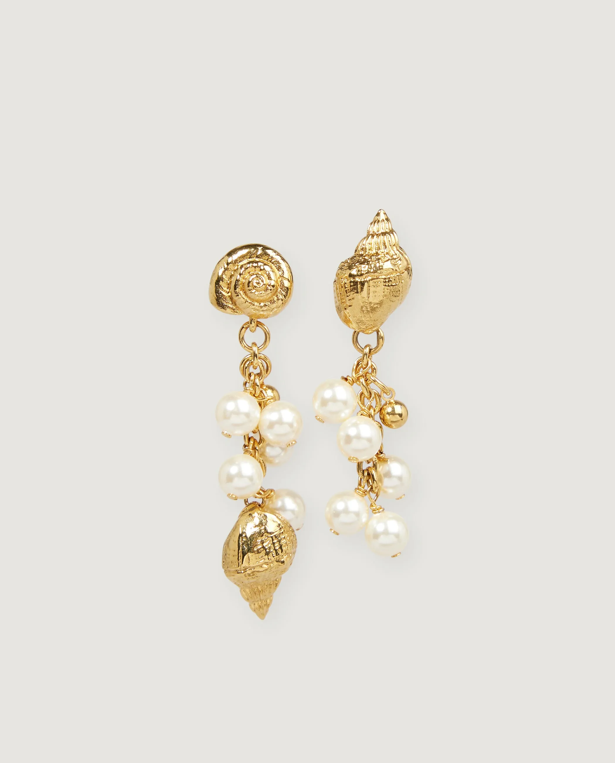 Schelp Oorbellen - offline only - Goud sold by Pauw Amsterdam