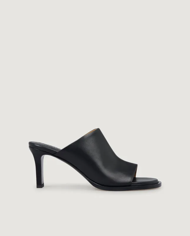 Lederen Mules - Zwart sold by Pauw Amsterdam