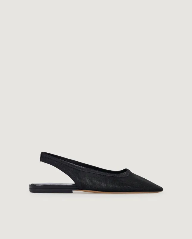 Open Hak Sandaal - Zwart made by Dries Van Noten