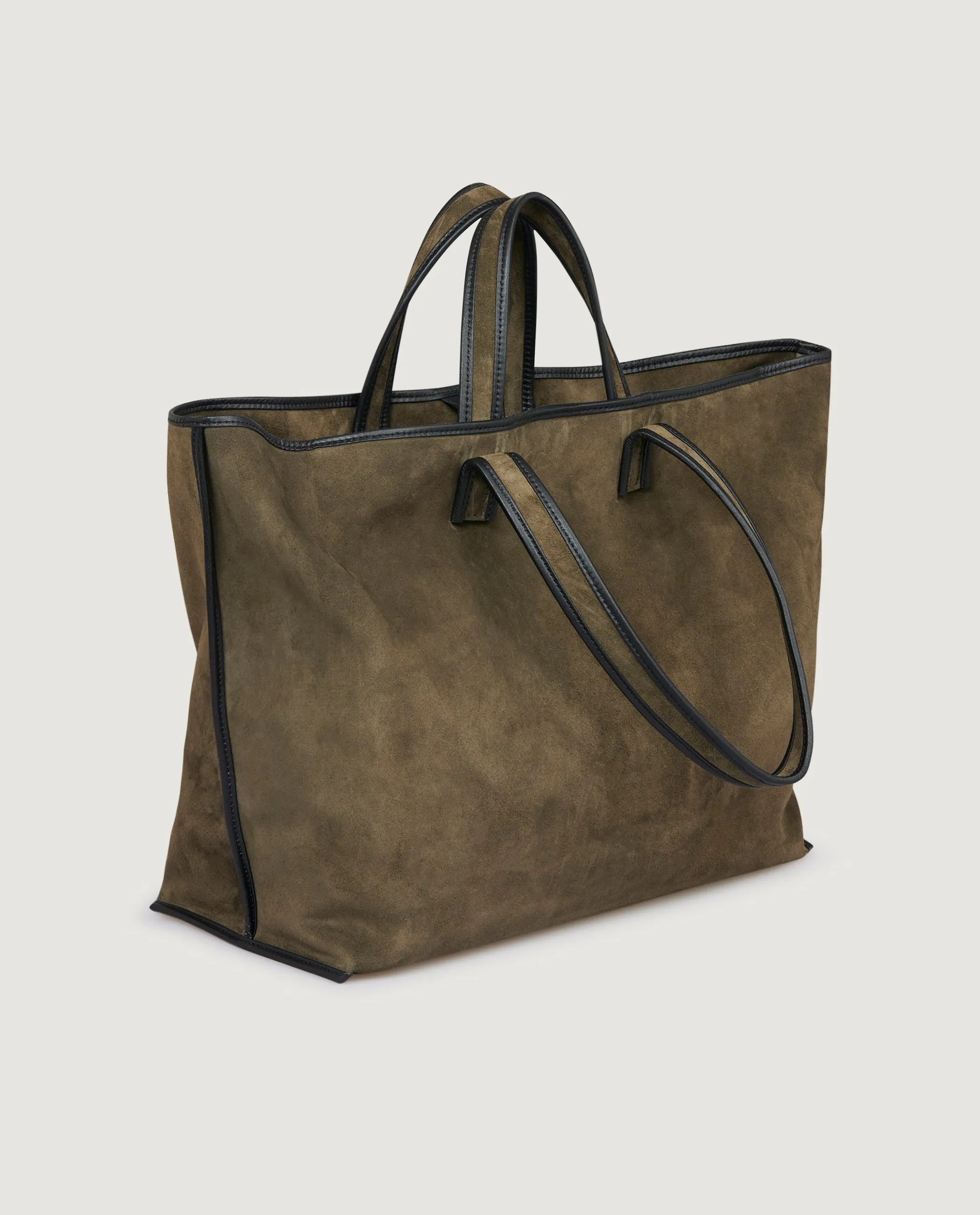 Suède Tote Tas - Groen sold by Pauw Amsterdam product image thumbnail 3