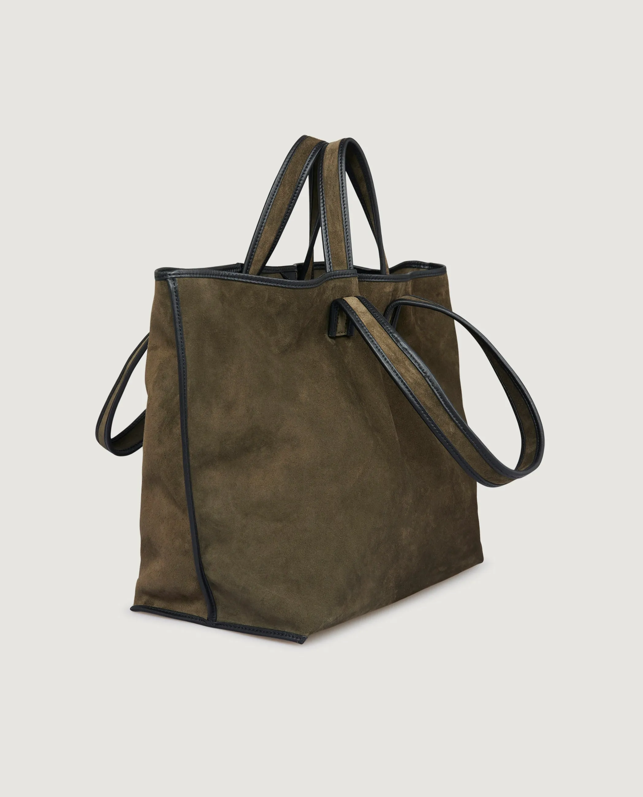 Suède Tote Tas - Groen sold by Pauw Amsterdam product image thumbnail 2
