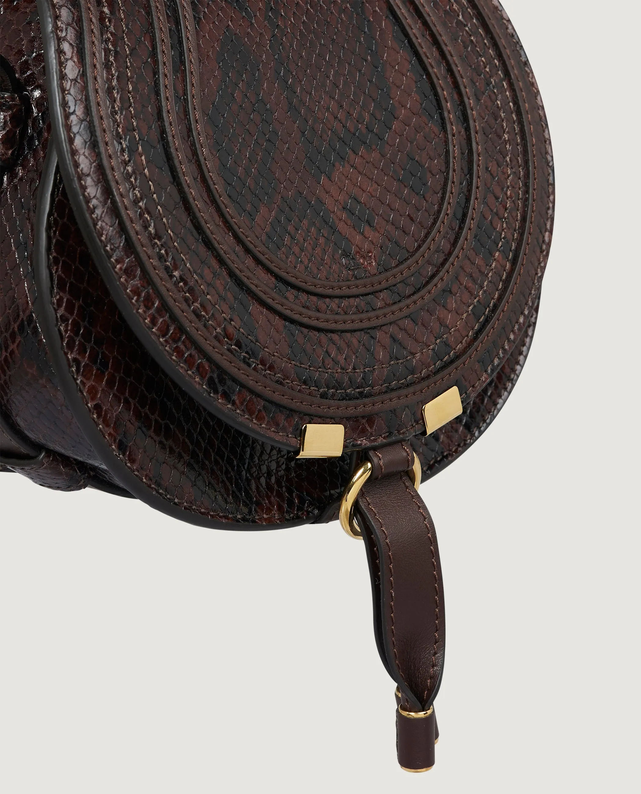 Marcie Saddle Bag - offline only - Bruin sold by Pauw Amsterdam product image thumbnail 4