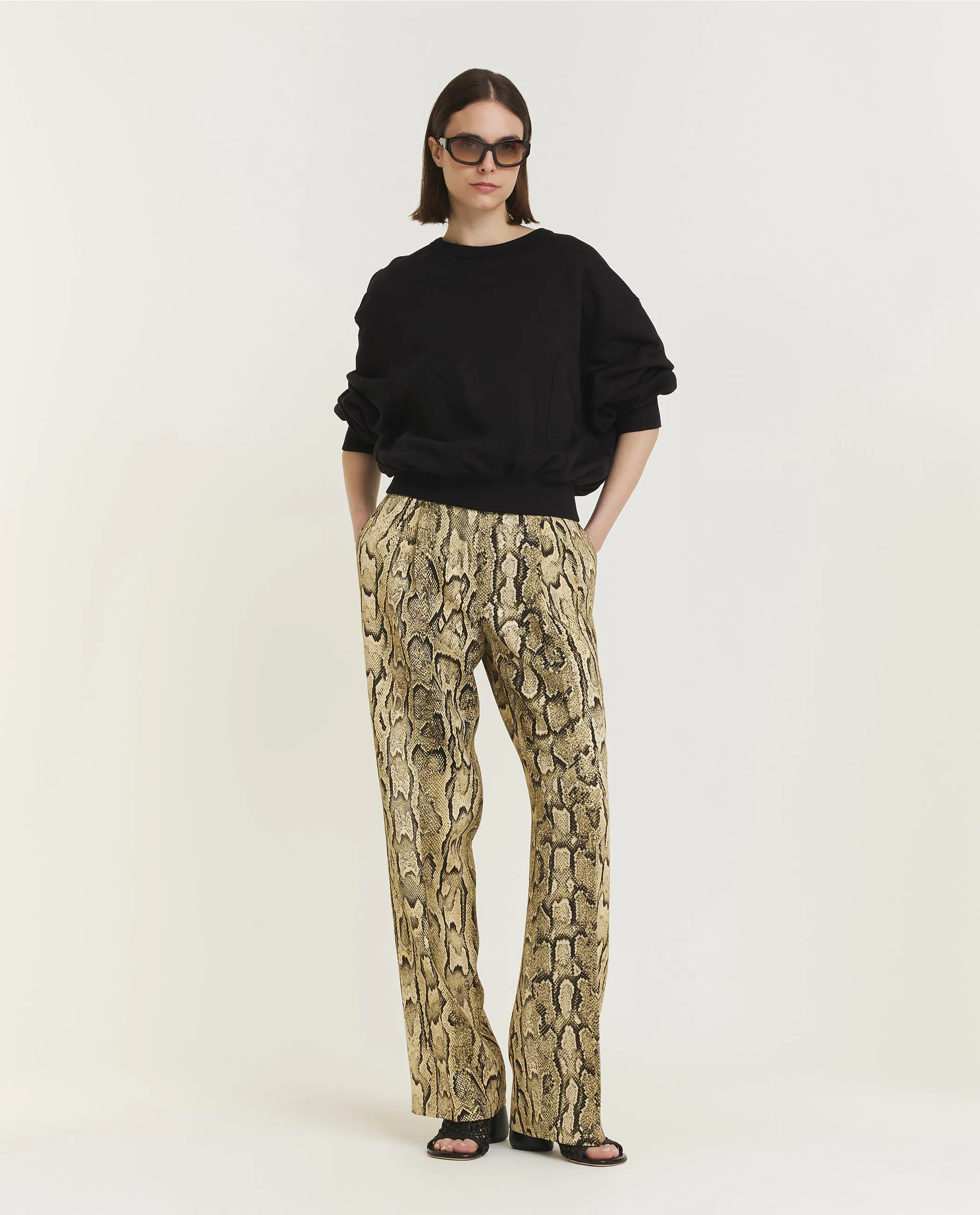Jacquard Broek - Lichtbruin sold by Pauw Amsterdam