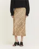 Geprinte Pailletten Rok - Lichtbruin sold by Pauw Amsterdam