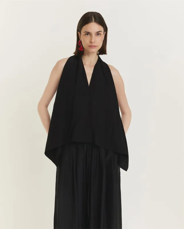 Mouwloze Top - Zwart sold by Pauw Amsterdam