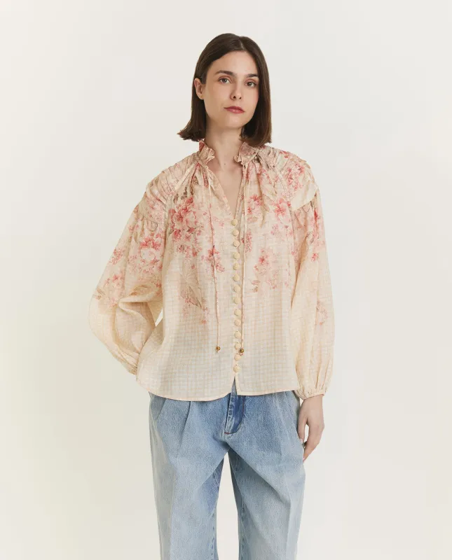 Illuminate Billow Blouse - Roze sold by Pauw Amsterdam