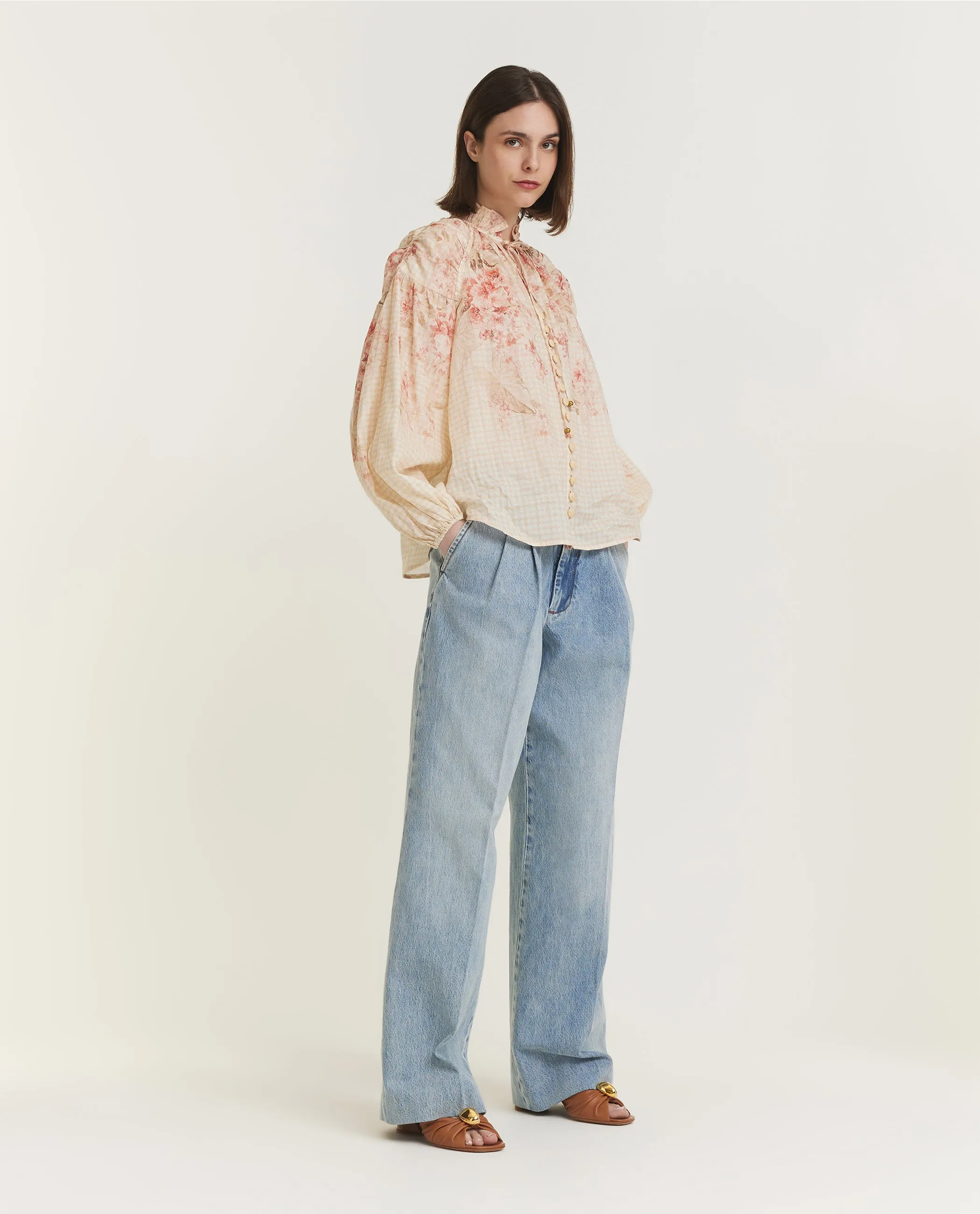 Illuminate Billow Blouse - Roze sold by Pauw Amsterdam product image thumbnail 3