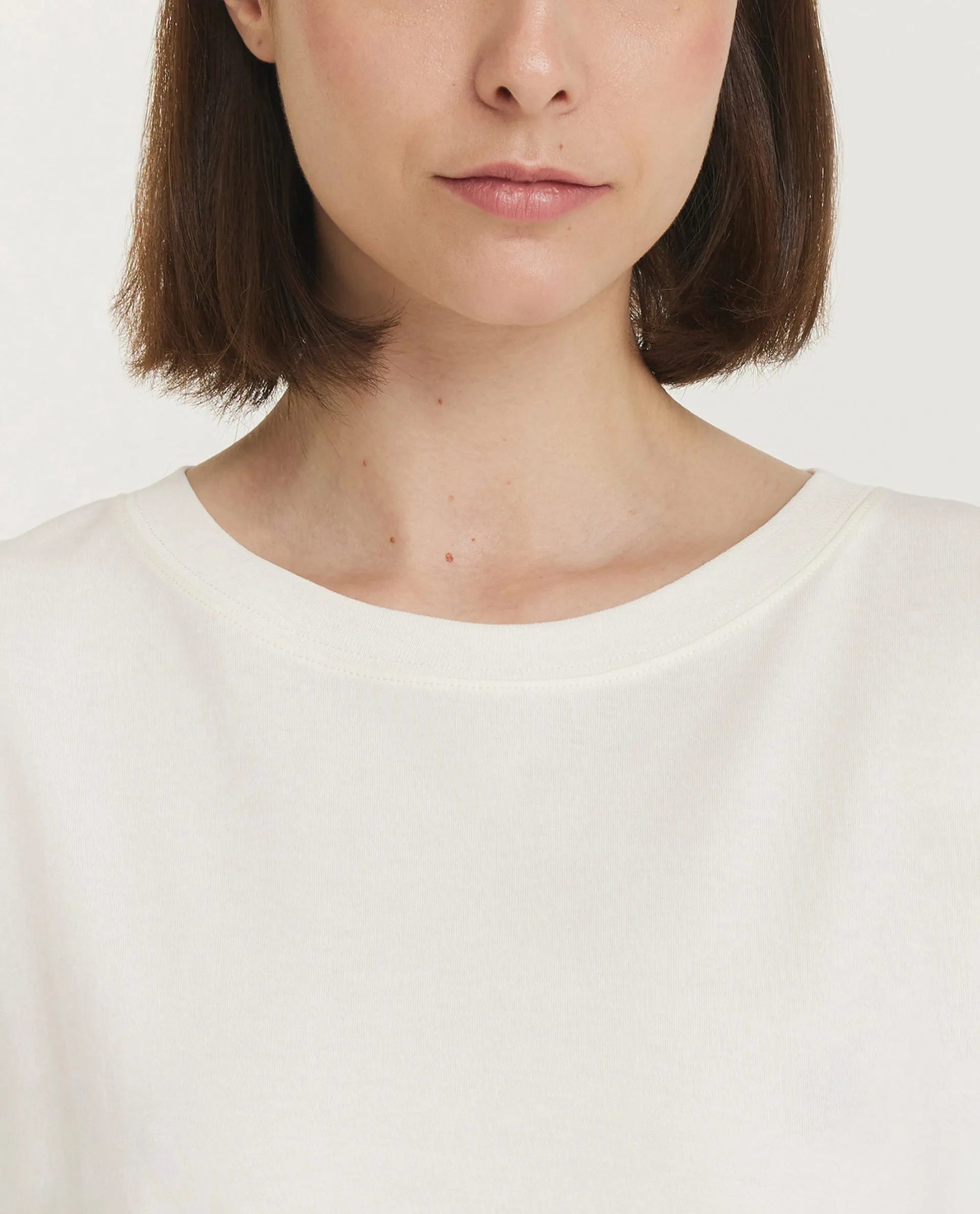 Mouwloze Jersey Top - Wit sold by Pauw Amsterdam product image thumbnail 2