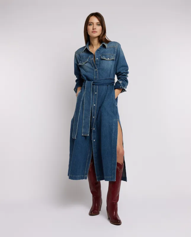 Denim Shirt Jurk made by Golden Goose