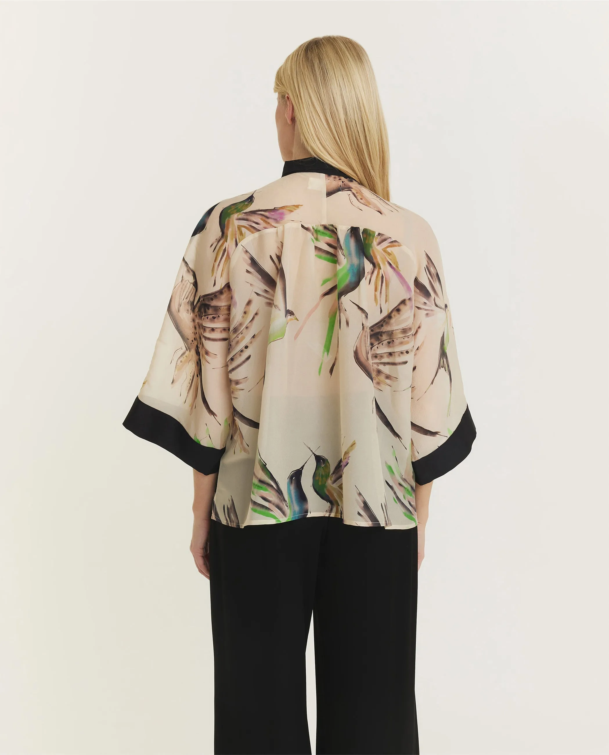 Veren Print Shirt - Ecru sold by Pauw Amsterdam product image thumbnail 5