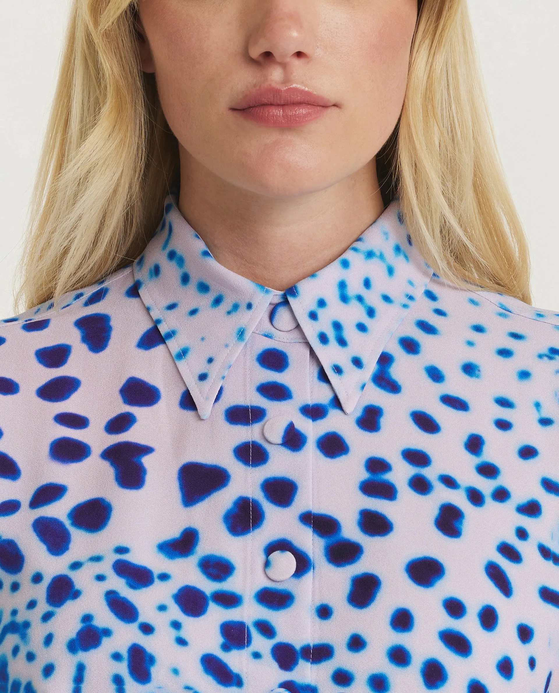 Patroon Blouse - Lichtblauw sold by Pauw Amsterdam product image thumbnail 2