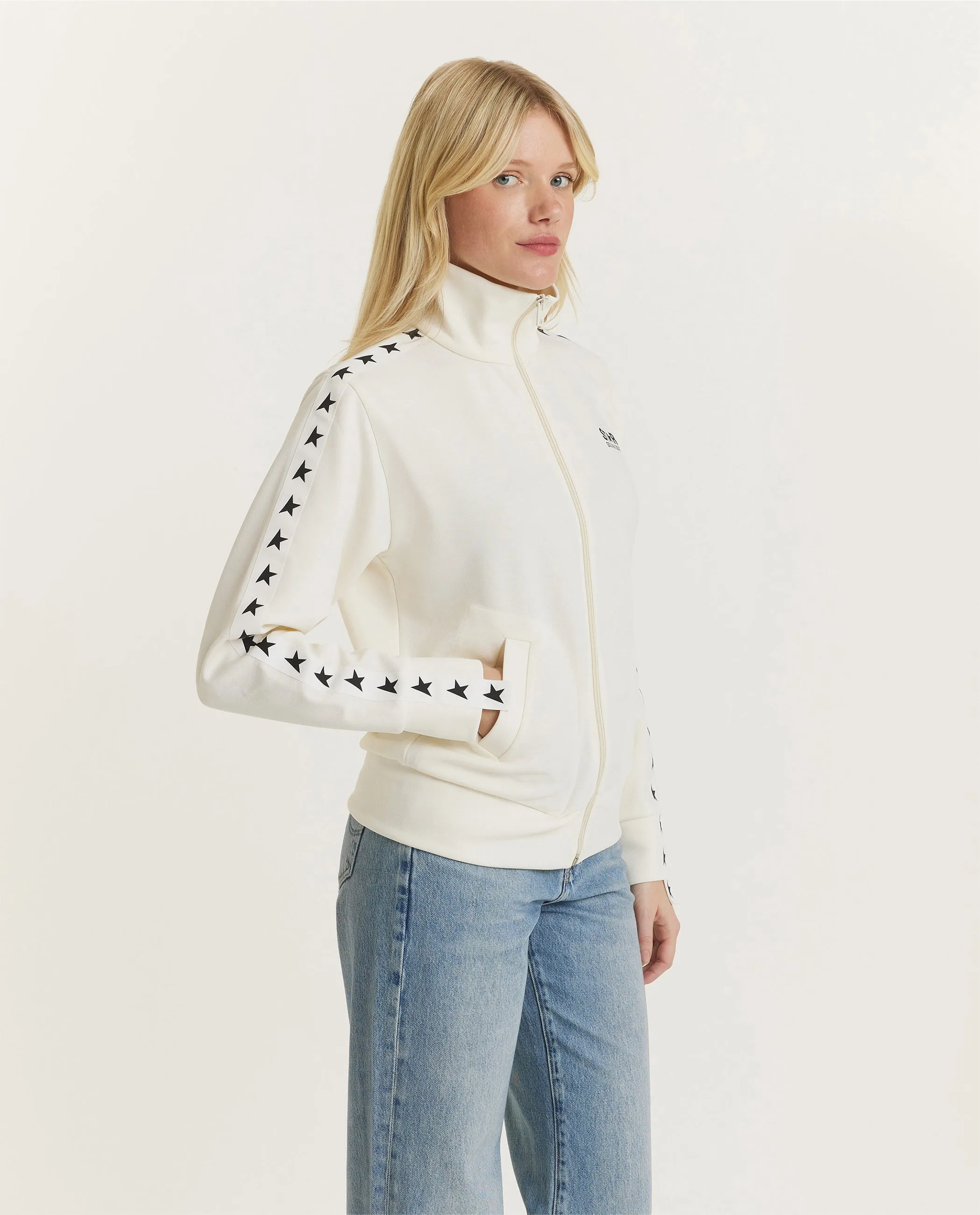 Star Track Jacket - Ecru sold by Pauw Amsterdam product image thumbnail 4