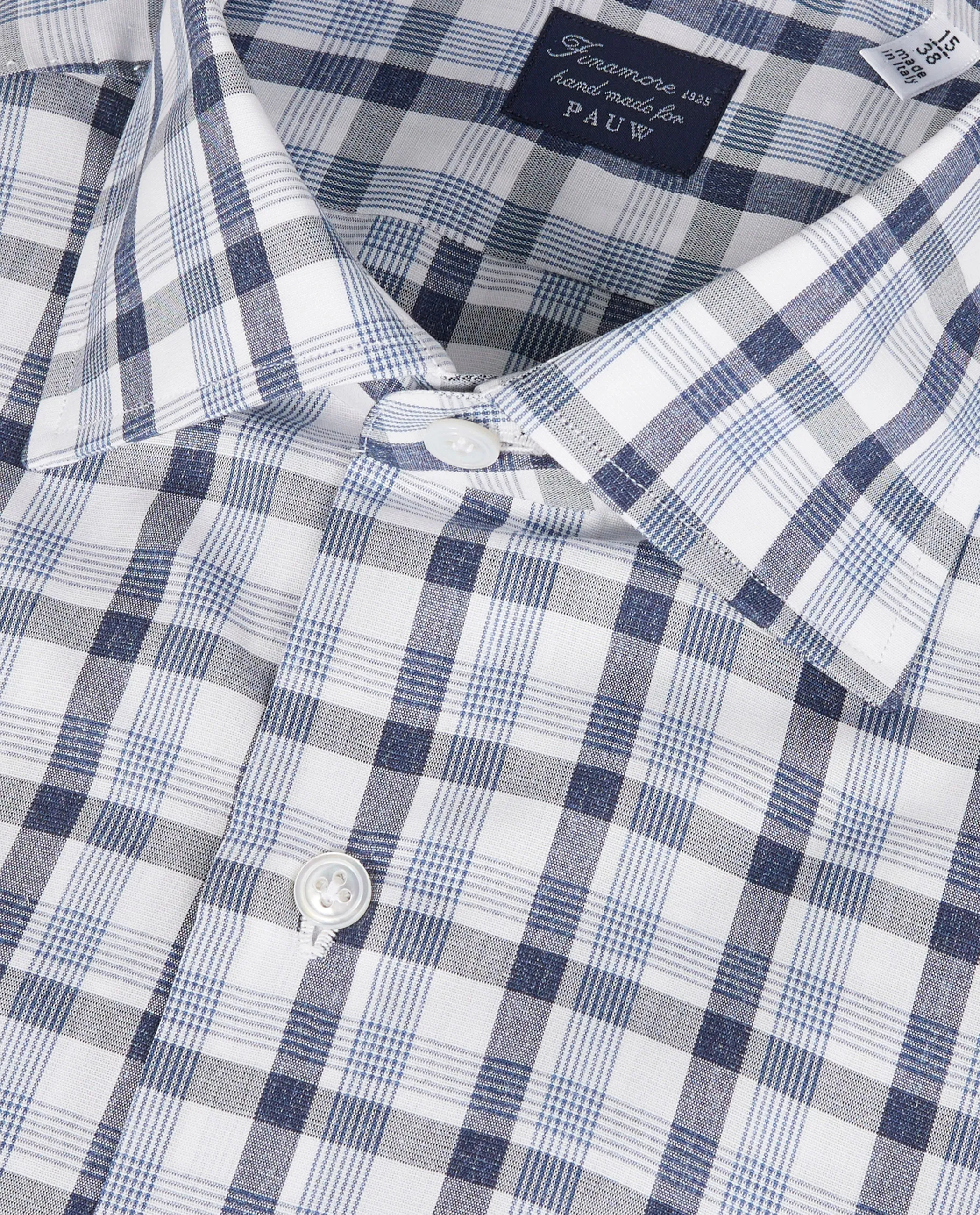 Geruit Shirt - Blauw sold by Pauw Amsterdam product image thumbnail 2