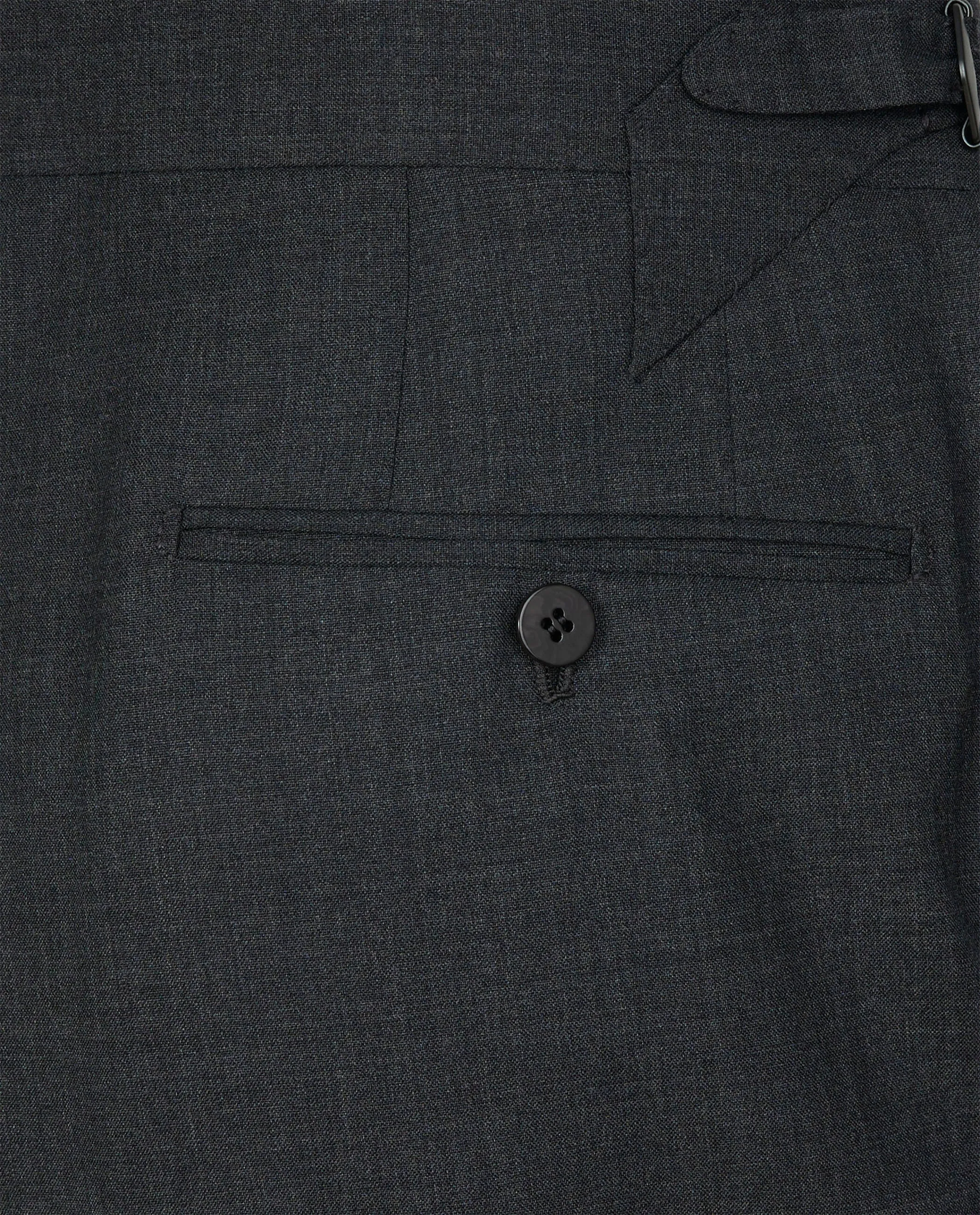 Wollen Bandplooi Broek - Donkergrijs sold by Pauw Amsterdam product image thumbnail 5