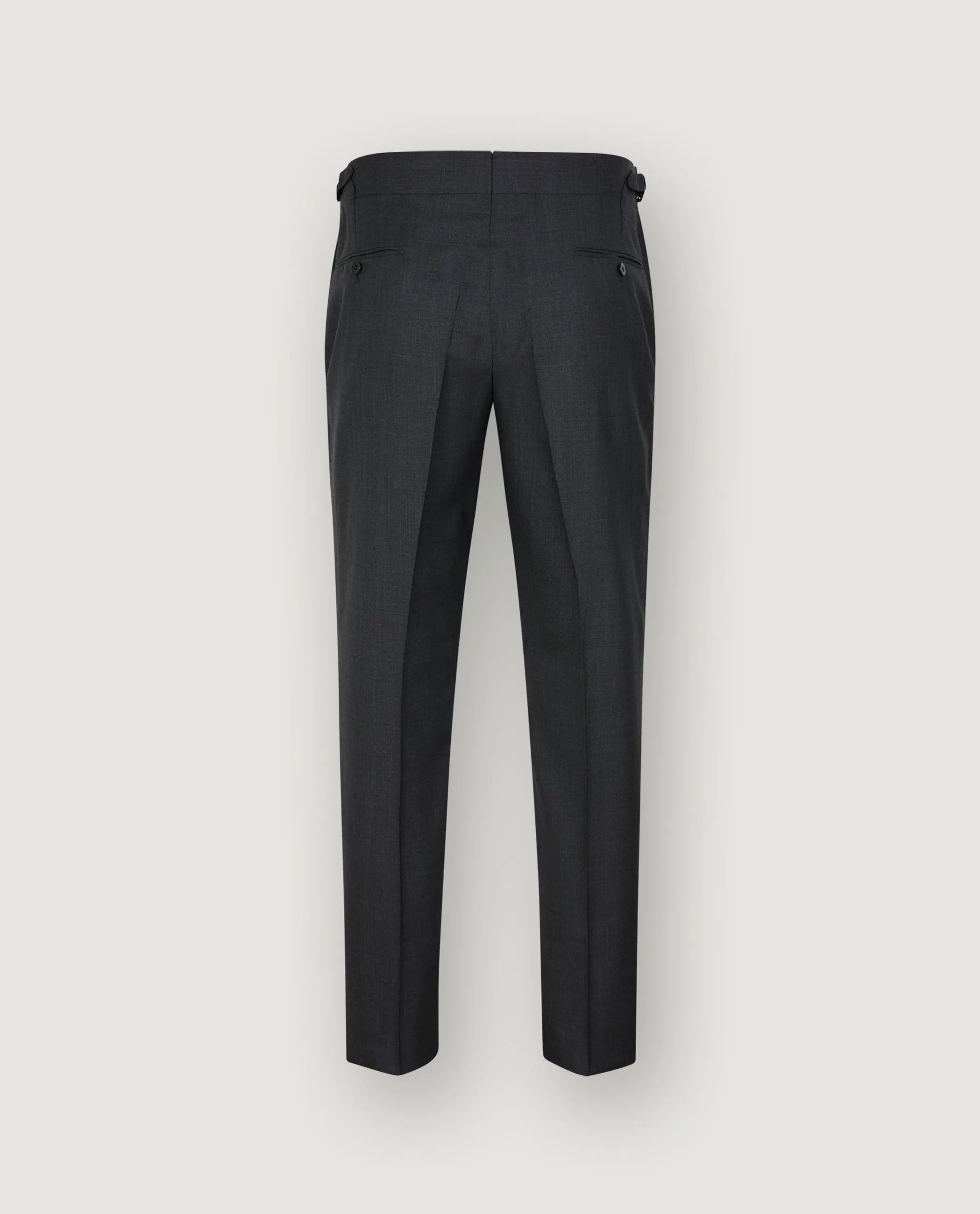 Wollen Bandplooi Broek - Donkergrijs sold by Pauw Amsterdam product image thumbnail 3