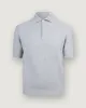 Katoen Crochet Polo - Lichtblauw sold by Pauw Amsterdam
