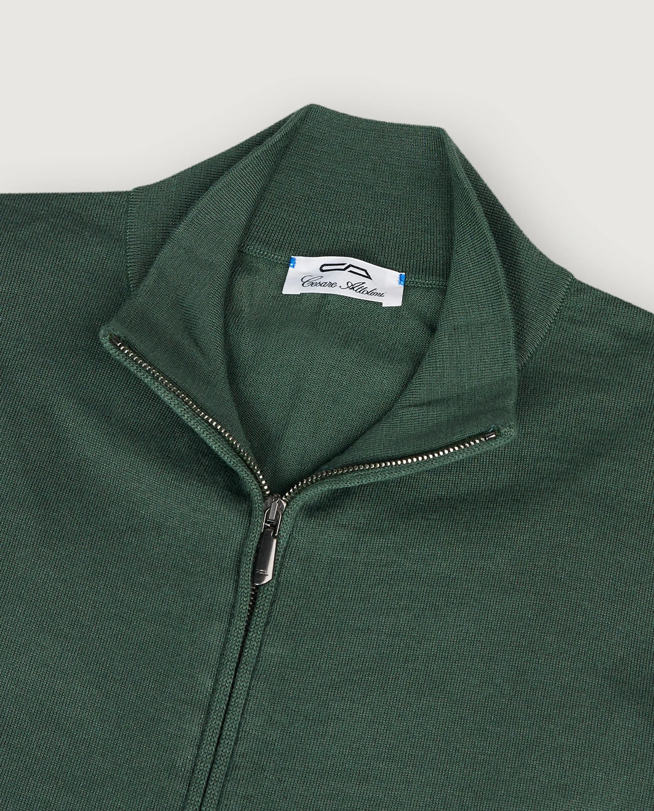 Zip Trui - Groen sold by Pauw Amsterdam product image thumbnail 2