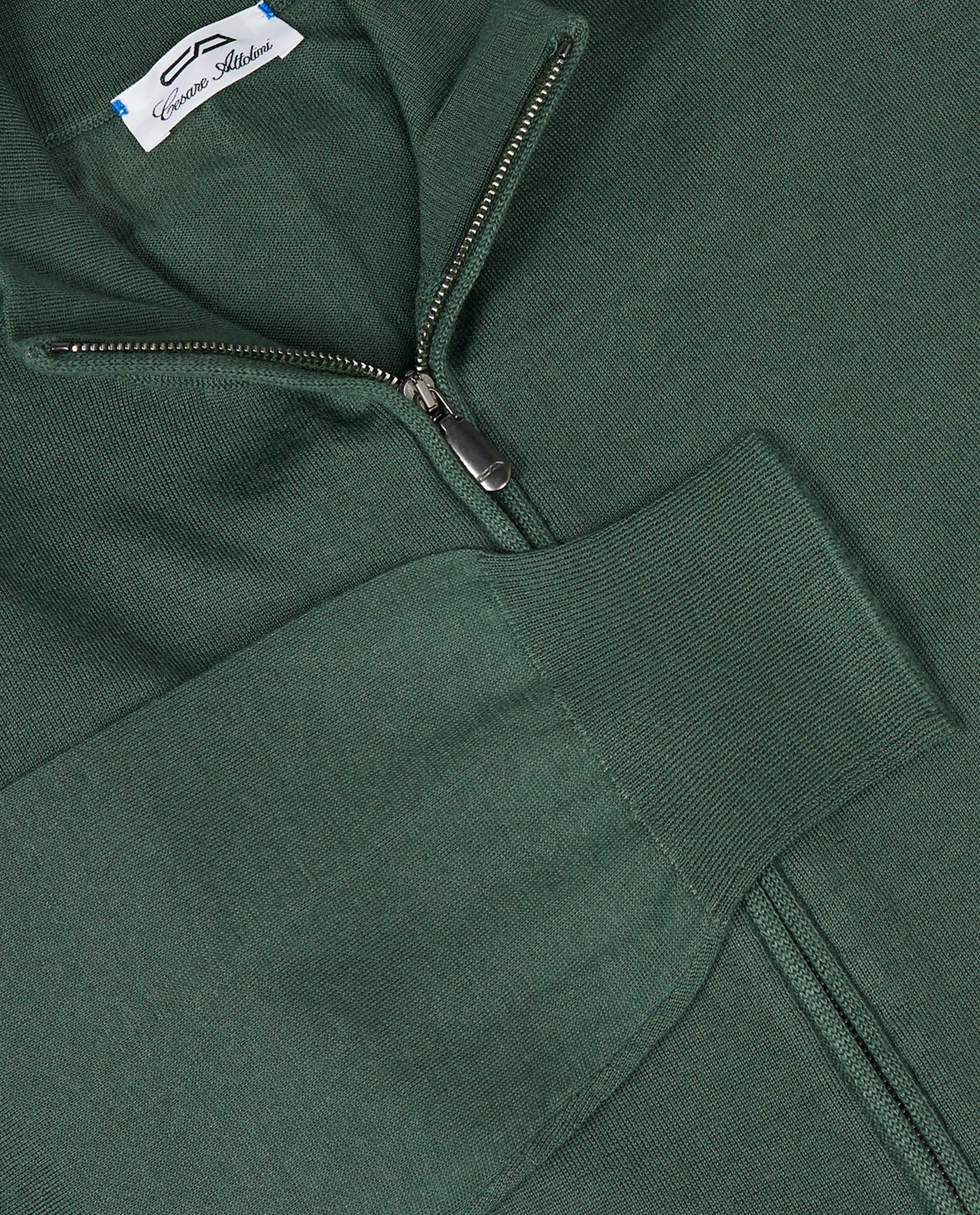 Zip Trui - Groen sold by Pauw Amsterdam product image thumbnail 5