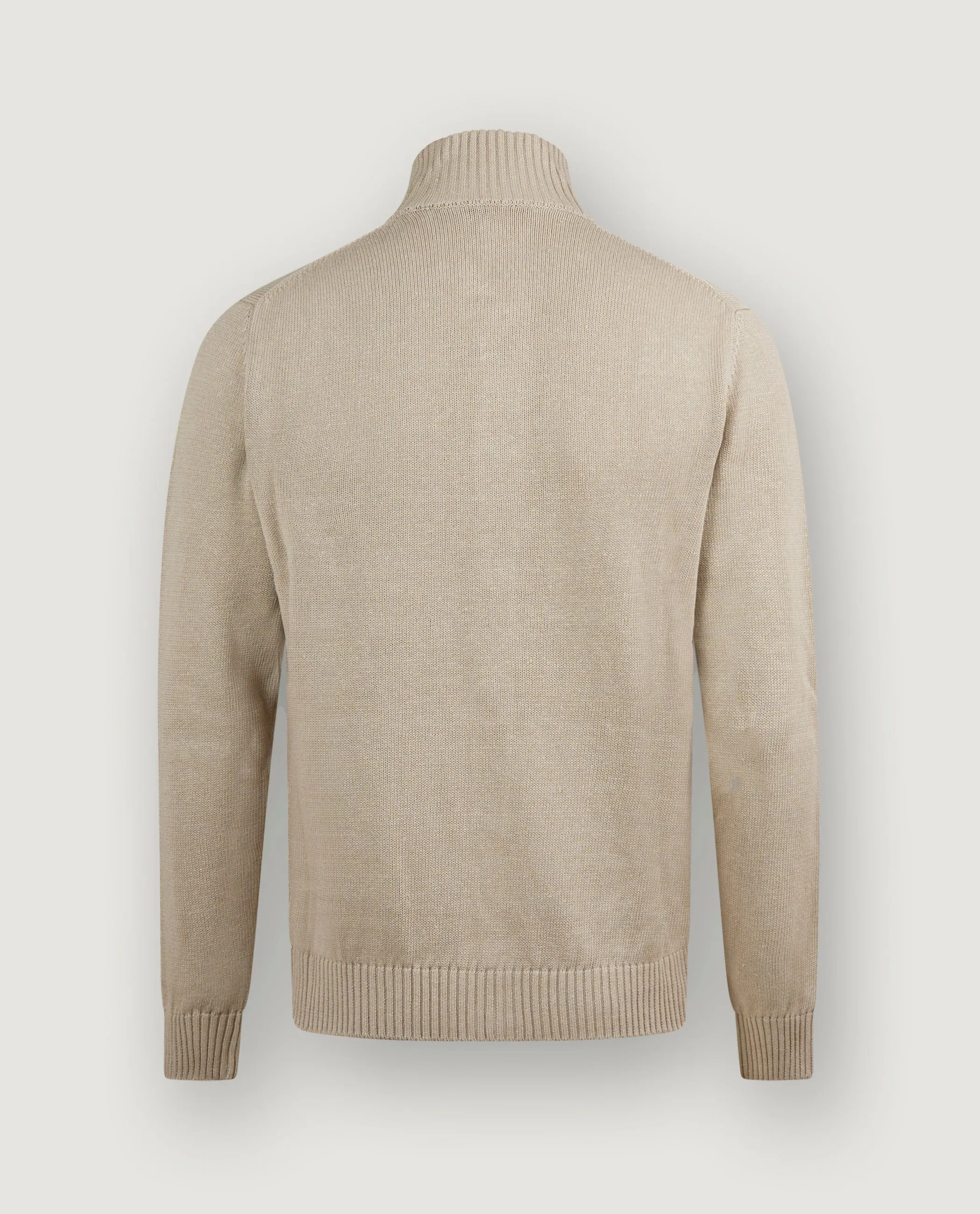 Linnen Katoen Chioto Vest - Lichtbruin sold by Pauw Amsterdam product image thumbnail 3