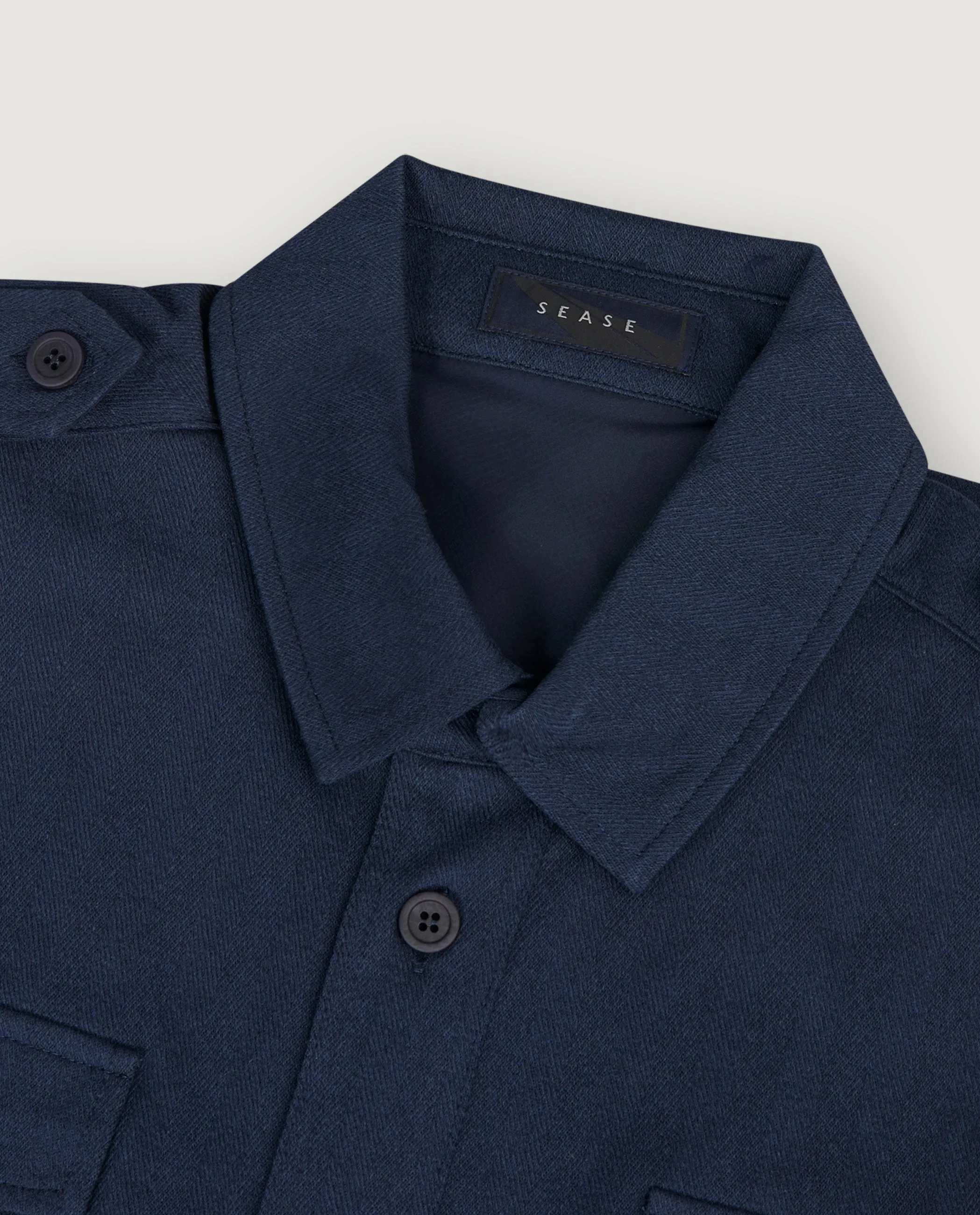 Utility Overshirt - Blauw sold by Pauw Amsterdam product image thumbnail 2