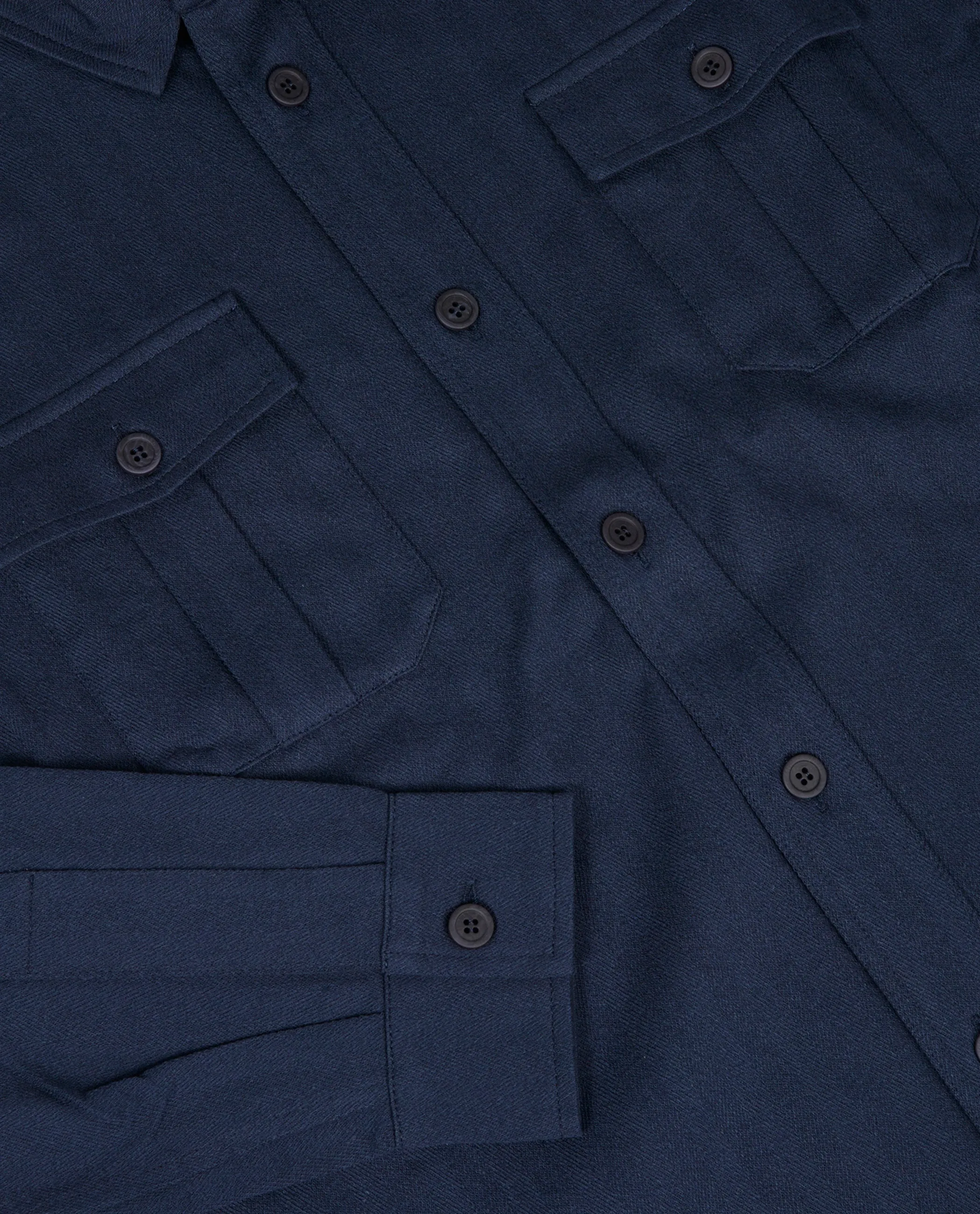Utility Overshirt - Blauw sold by Pauw Amsterdam product image thumbnail 4
