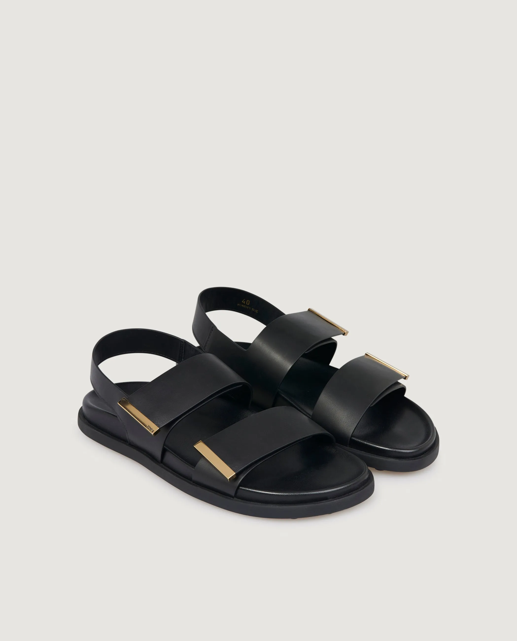 Lederen Sandalen - Zwart sold by Pauw Amsterdam product image thumbnail 5