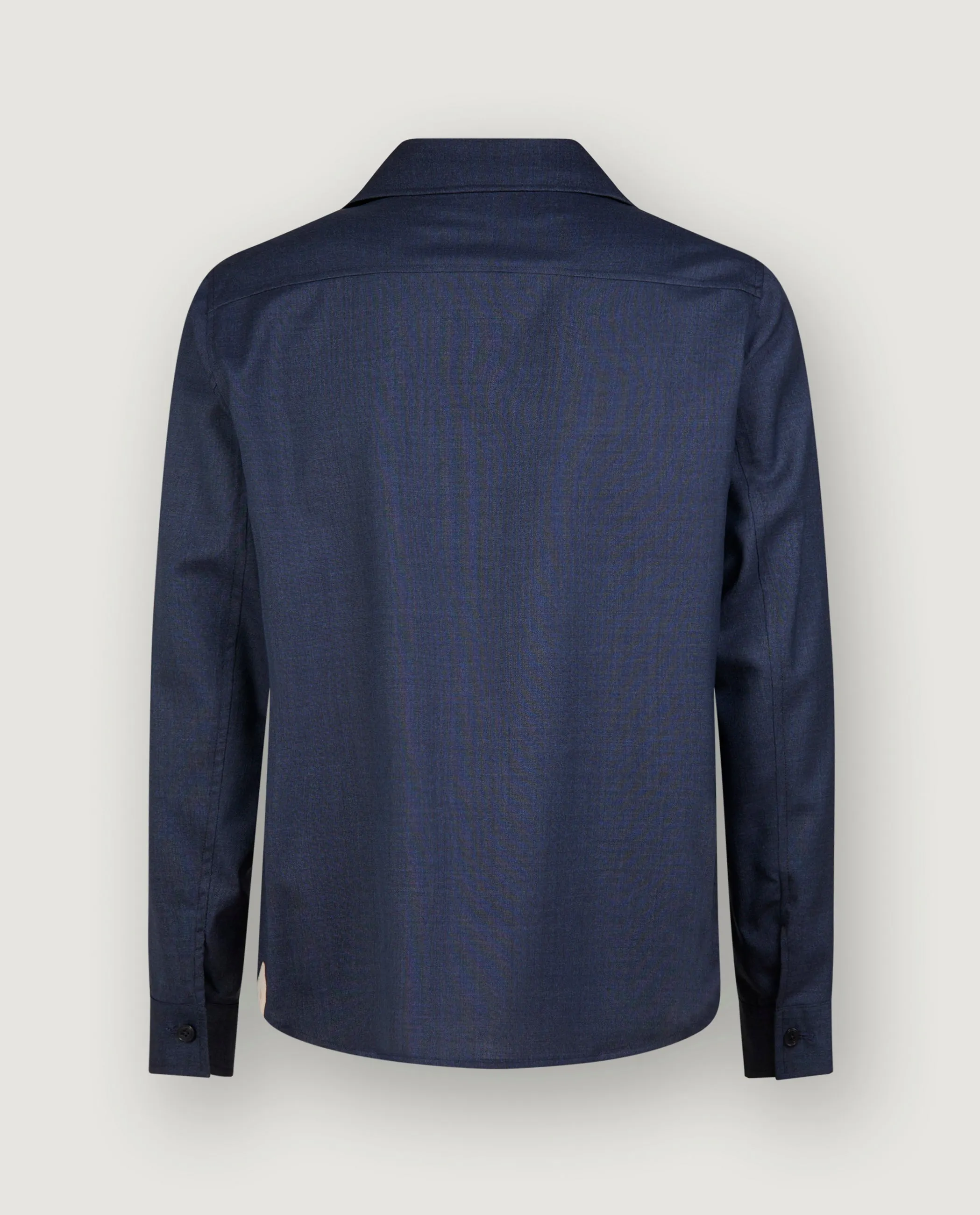 Wollen Overshirt - Blauw sold by Pauw Amsterdam product image thumbnail 3