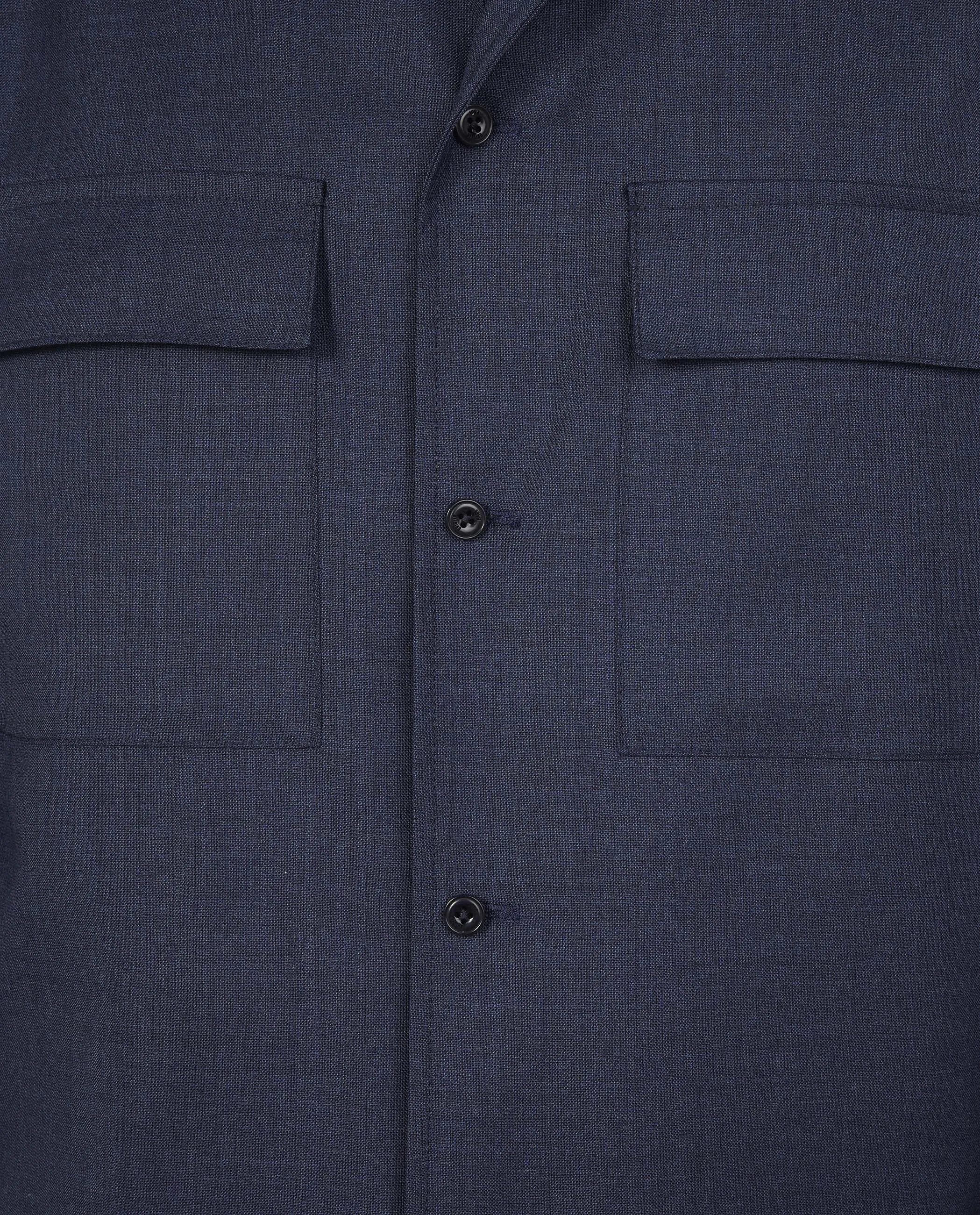 Wollen Overshirt - Blauw sold by Pauw Amsterdam product image thumbnail 5