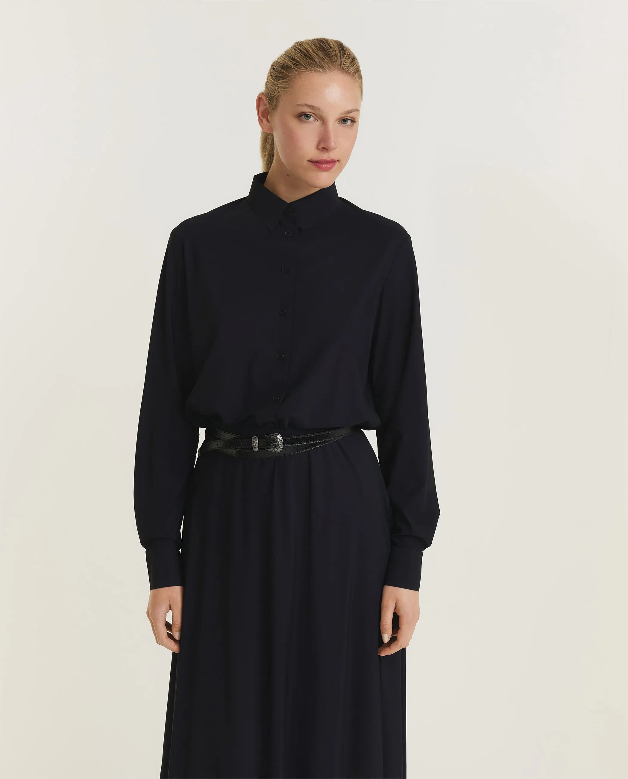 Lichtgewicht Blouse - Zwart sold by Pauw Amsterdam