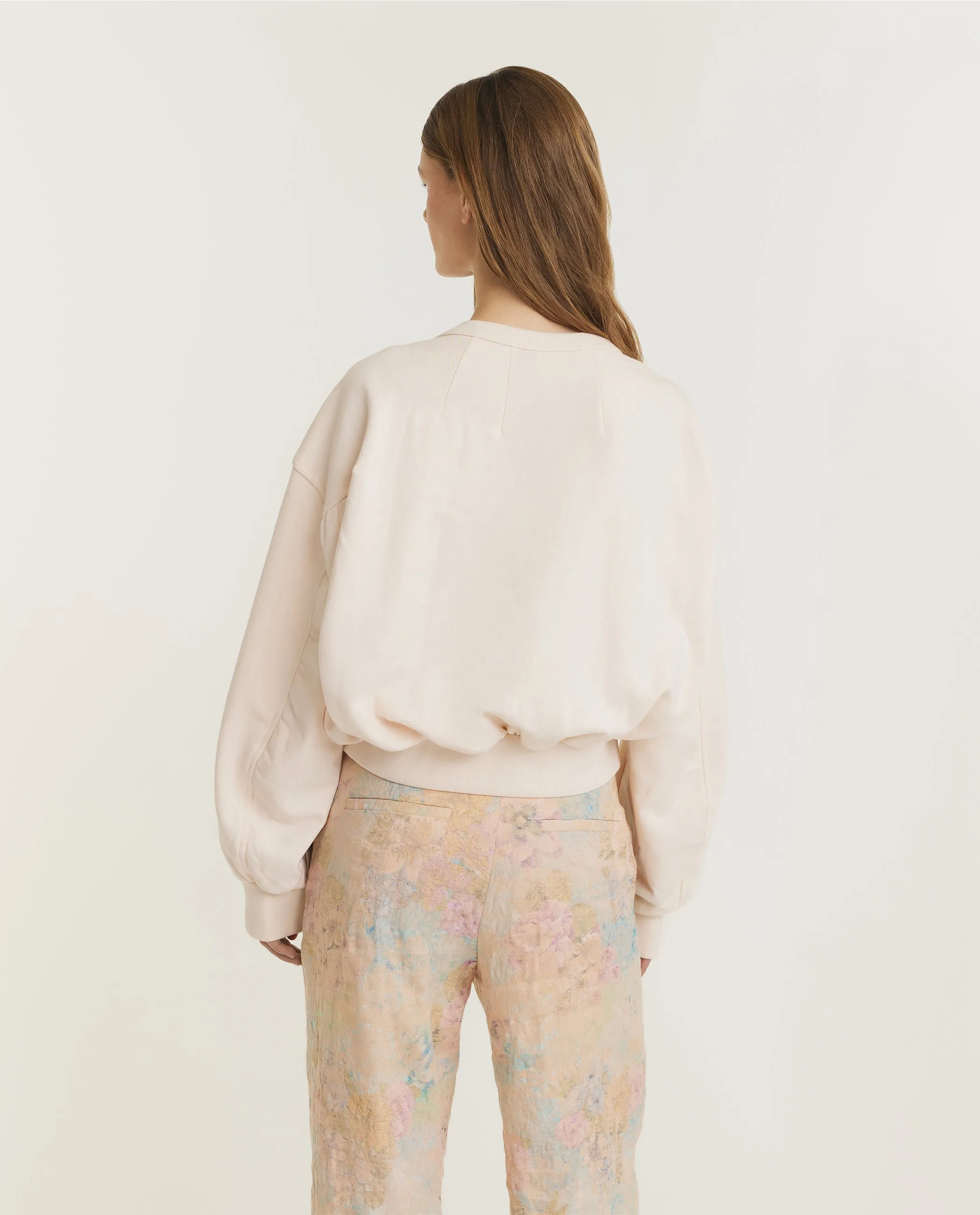 Katoenen Ronde Hals Trui - Wit sold by Pauw Amsterdam product image thumbnail 5