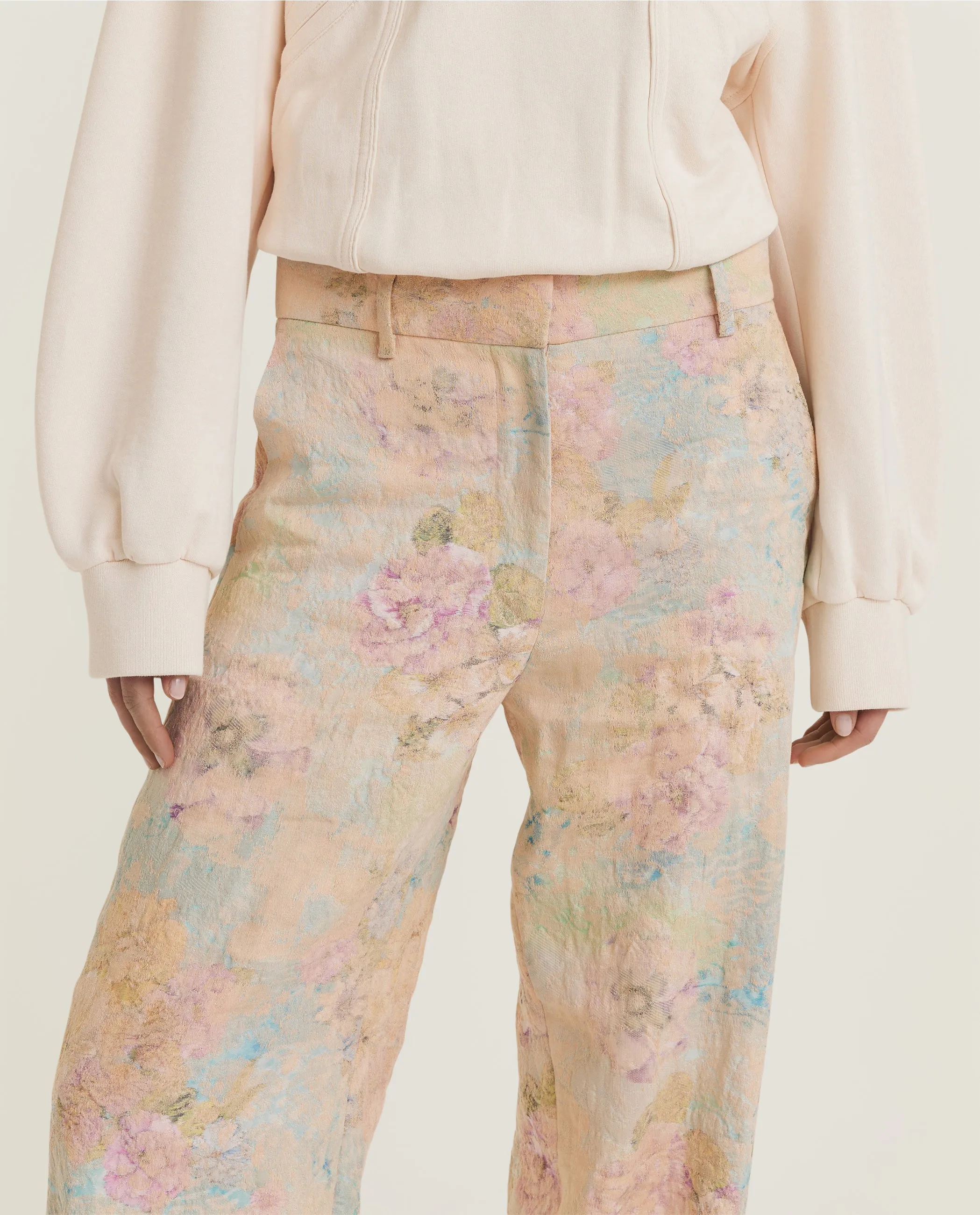 Florale Linnen Broek - Roze sold by Pauw Amsterdam product image thumbnail 5