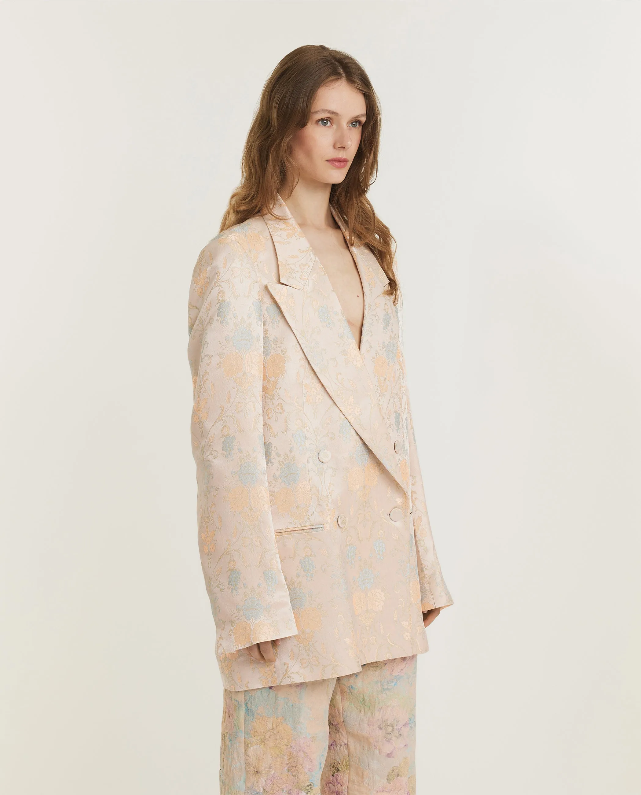 Jacquard Blazer - Roze sold by Pauw Amsterdam product image thumbnail 4