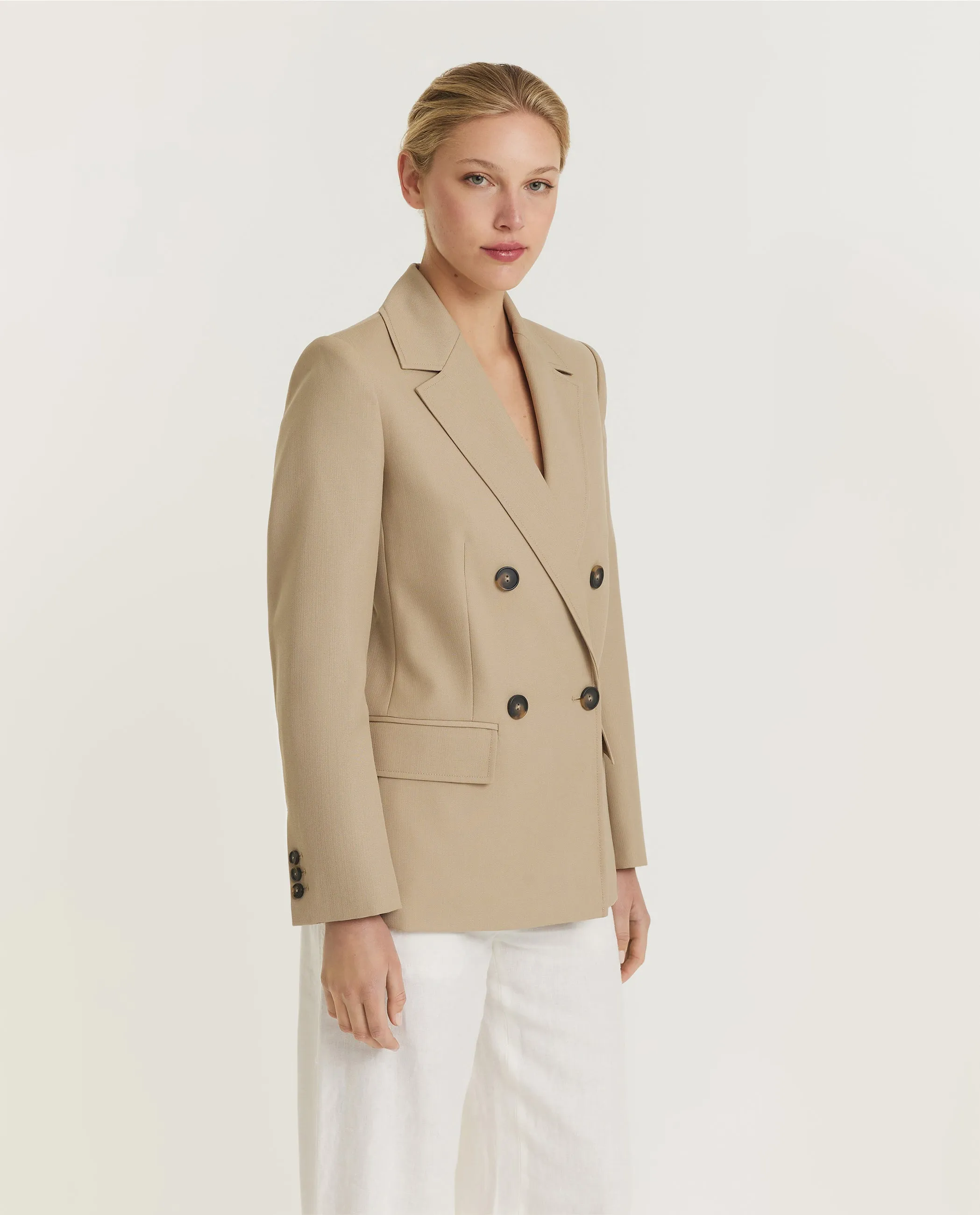 Canvas Blazer - Lichtbruin sold by Pauw Amsterdam product image thumbnail 4