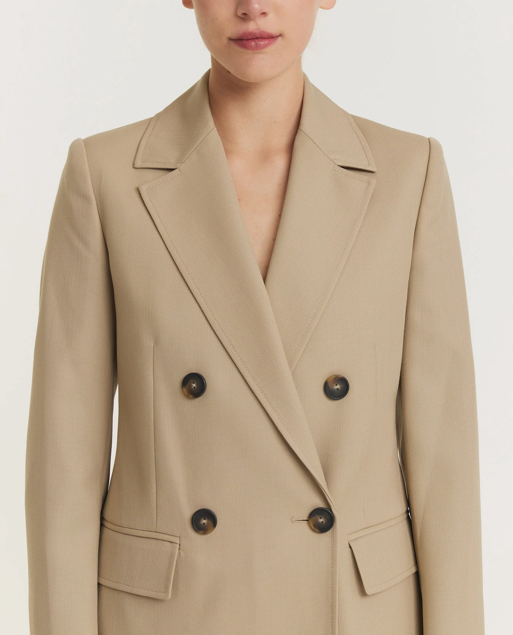 Canvas Blazer - Lichtbruin sold by Pauw Amsterdam product image thumbnail 2