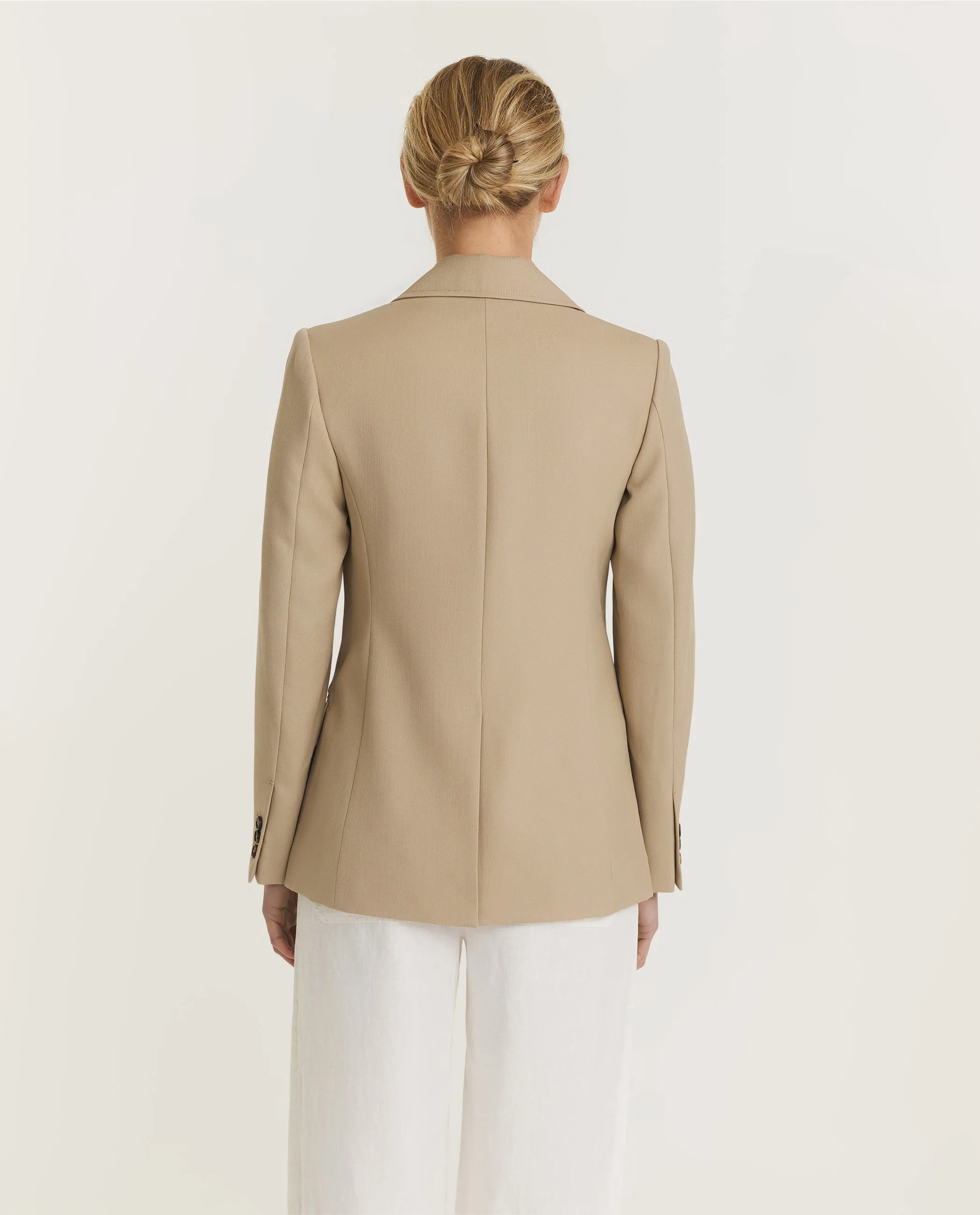 Canvas Blazer - Lichtbruin sold by Pauw Amsterdam product image thumbnail 5
