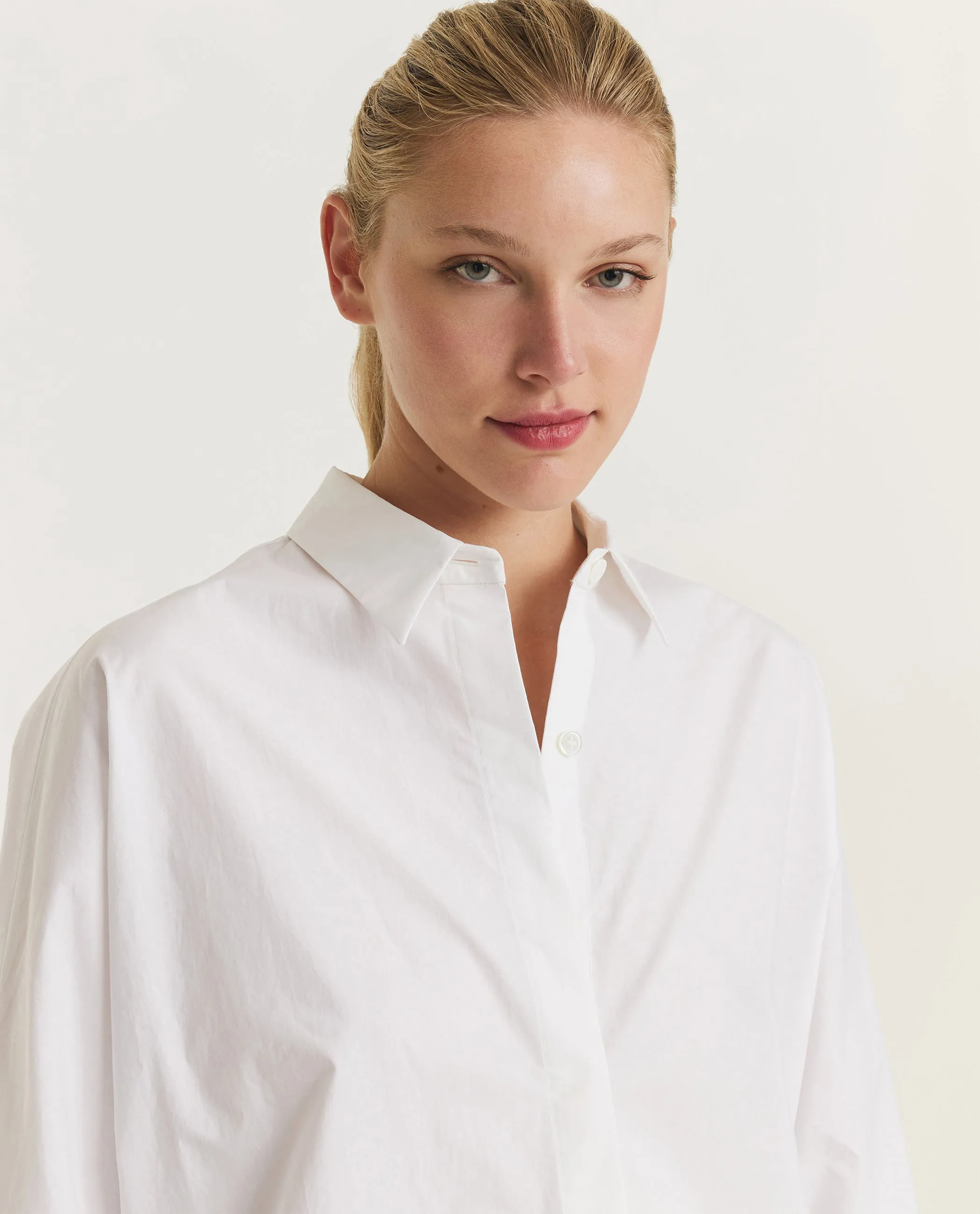 Poplin Blouse - Wit sold by Pauw Amsterdam product image thumbnail 2
