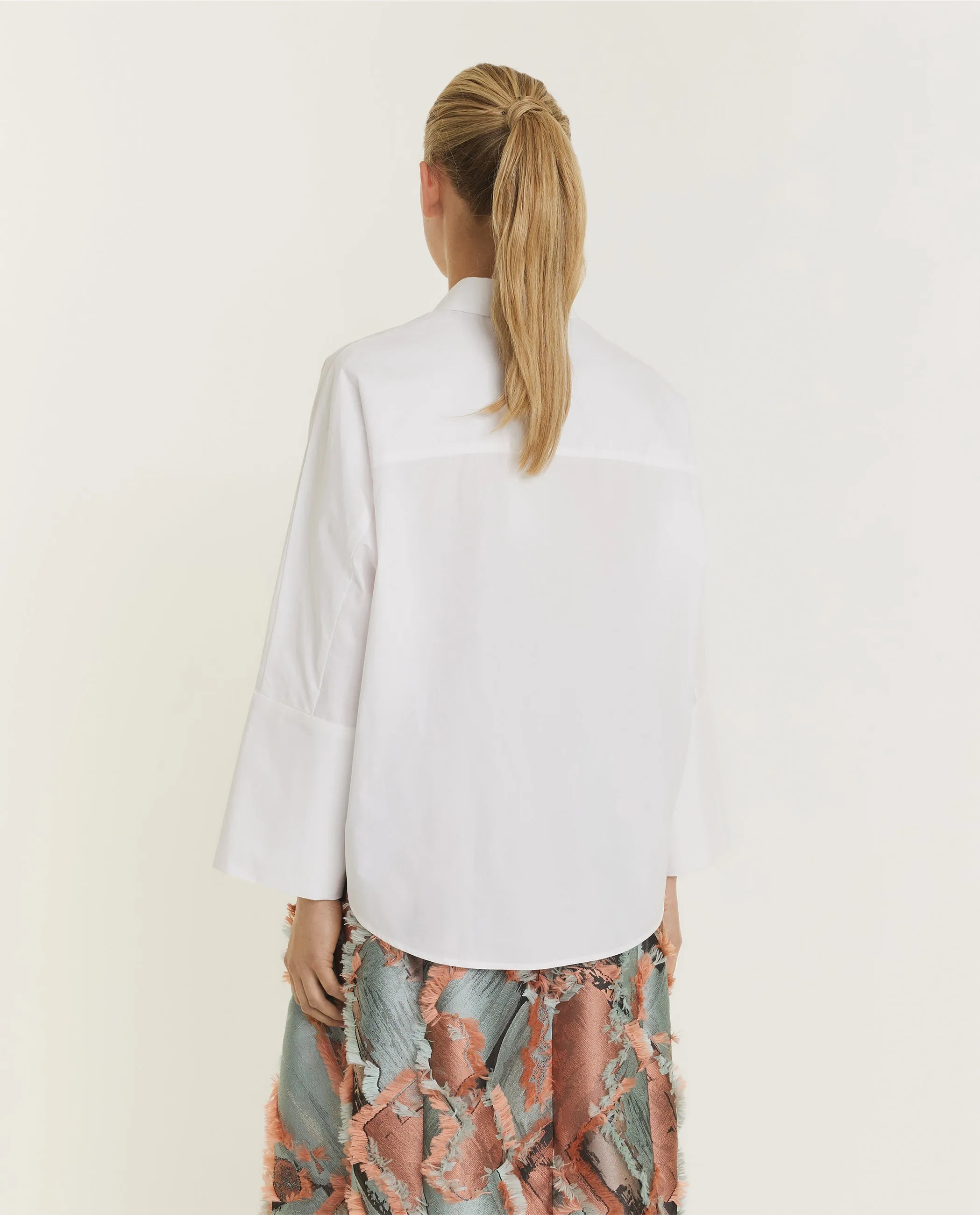 Poplin Blouse - Wit sold by Pauw Amsterdam product image thumbnail 5