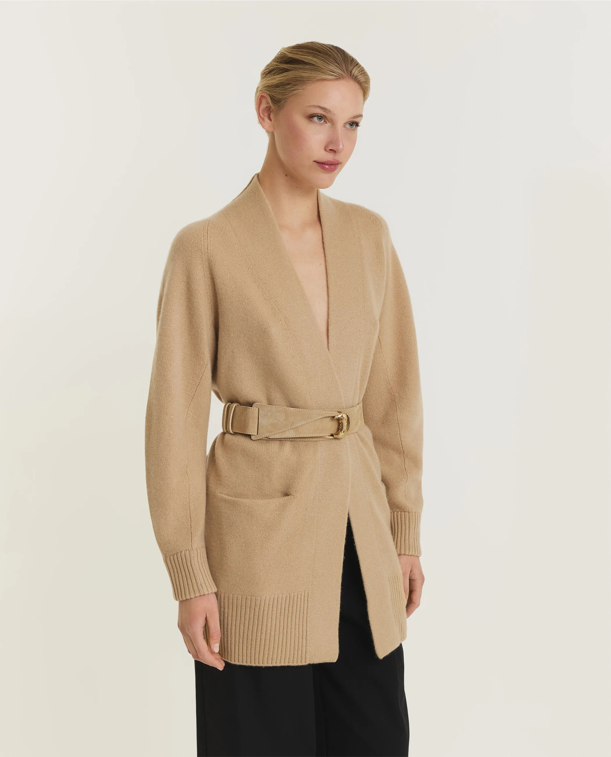 Cashmere Vest - Lichtbruin sold by Pauw Amsterdam product image thumbnail 2