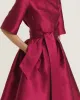 Korte Mouwen Midi Jurk - Roze sold by Pauw Amsterdam