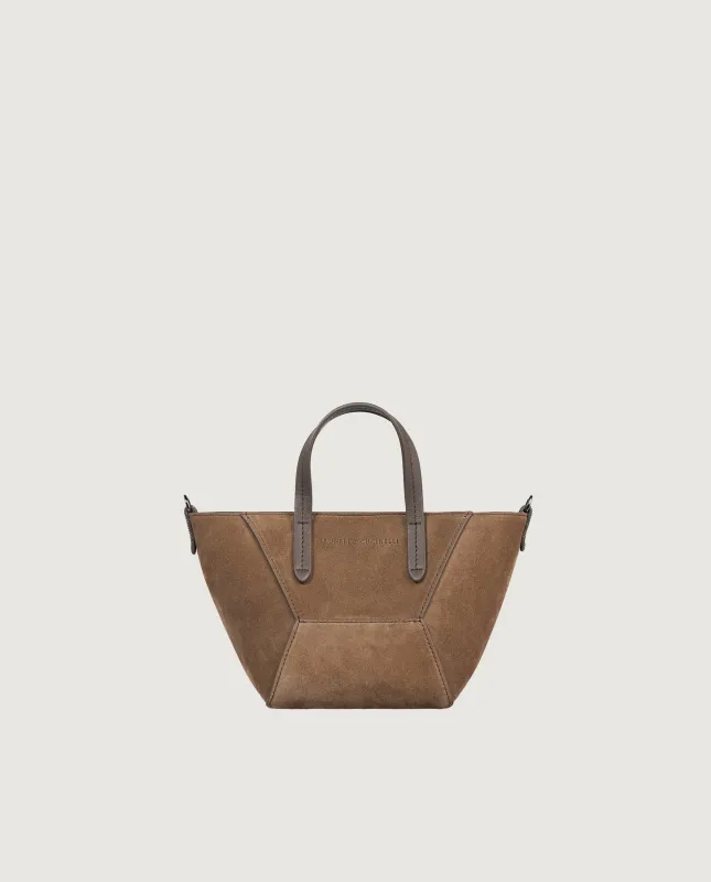 Suede Duo Tas - Bruin sold by Pauw Amsterdam