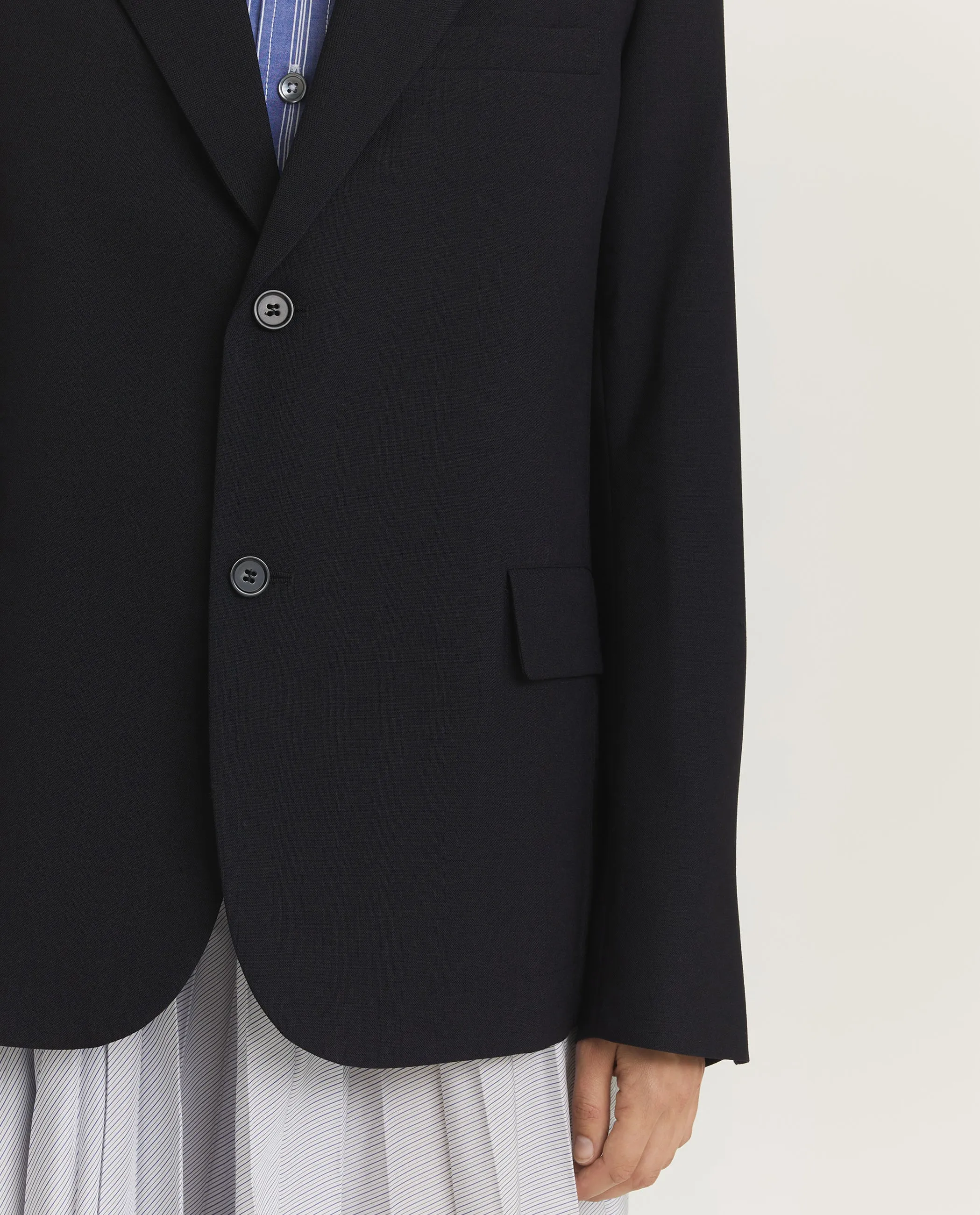 Klassieke Wollen Blazer - Donkerblauw sold by Pauw Amsterdam product image thumbnail 2