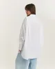 Oversized Katoenen Shirt - Wit sold by Pauw Amsterdam