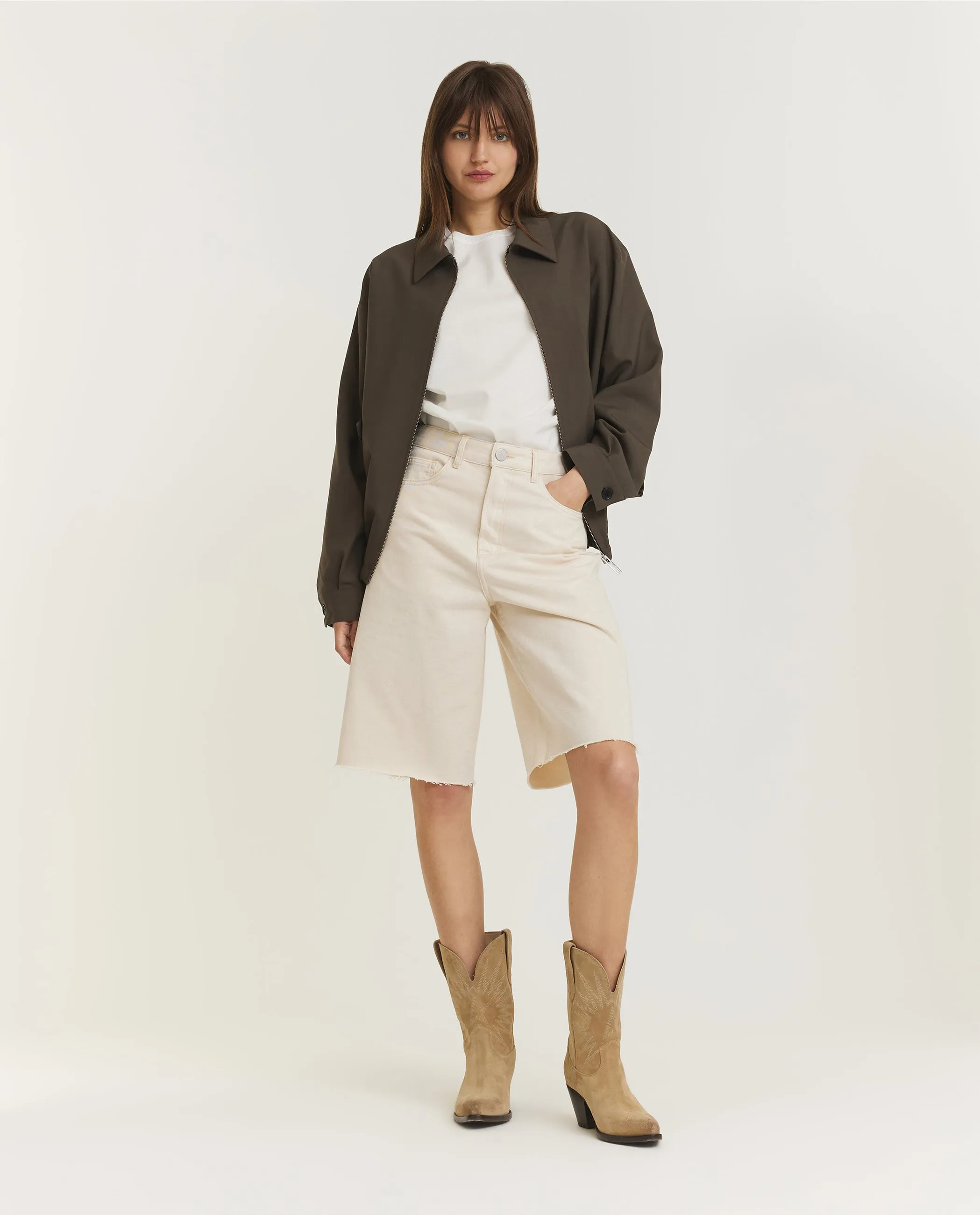 Comfort Katoen T-Shirt - Ecru sold by Pauw Amsterdam product image thumbnail 4